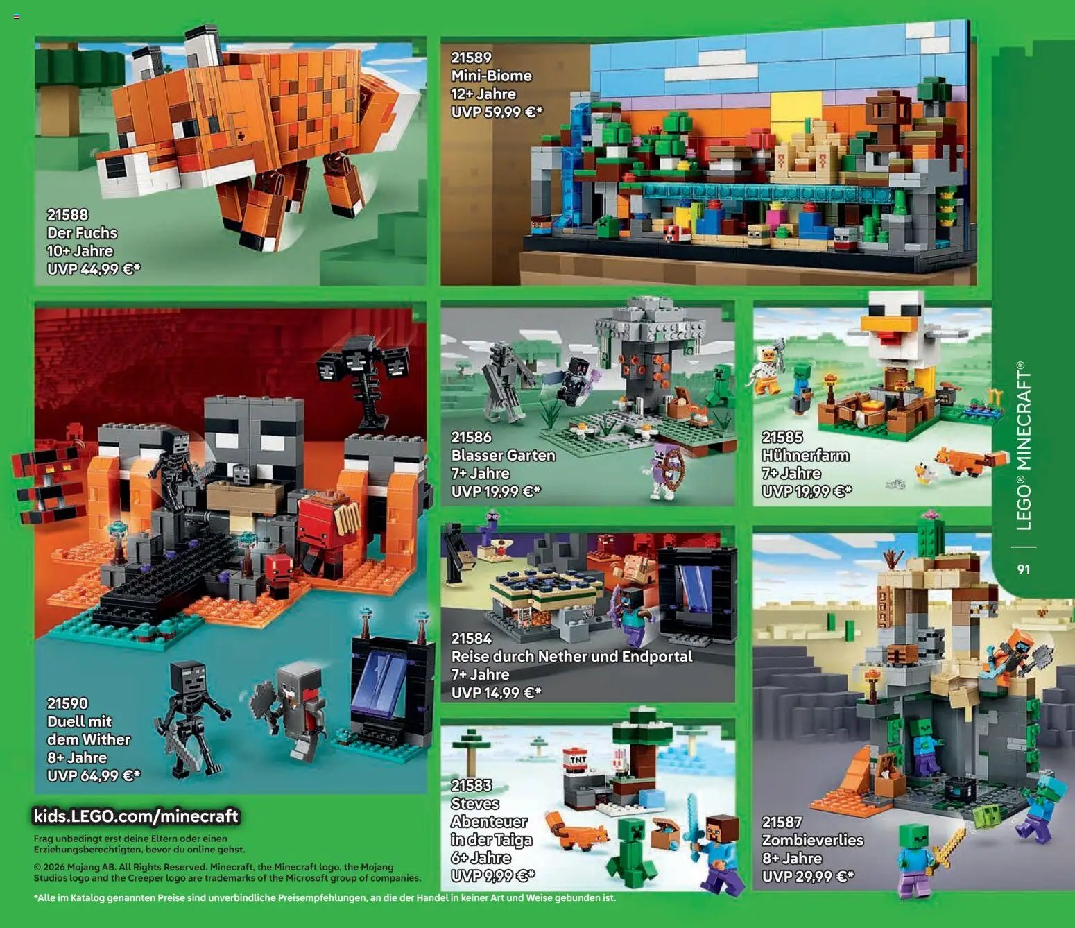 Lego Katalog Juni - Dezember