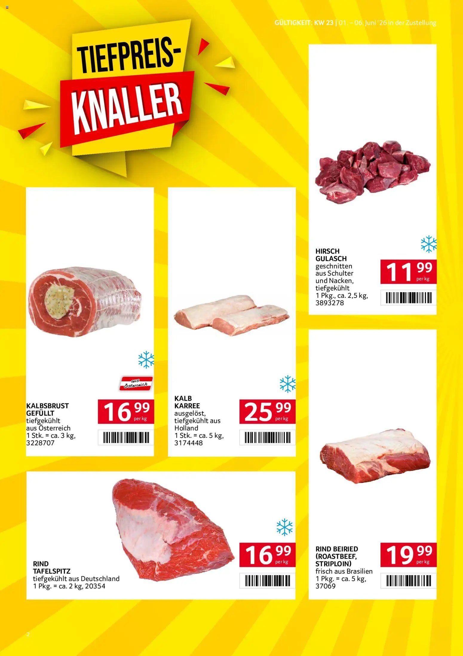 Transgourmet Zustellaktion