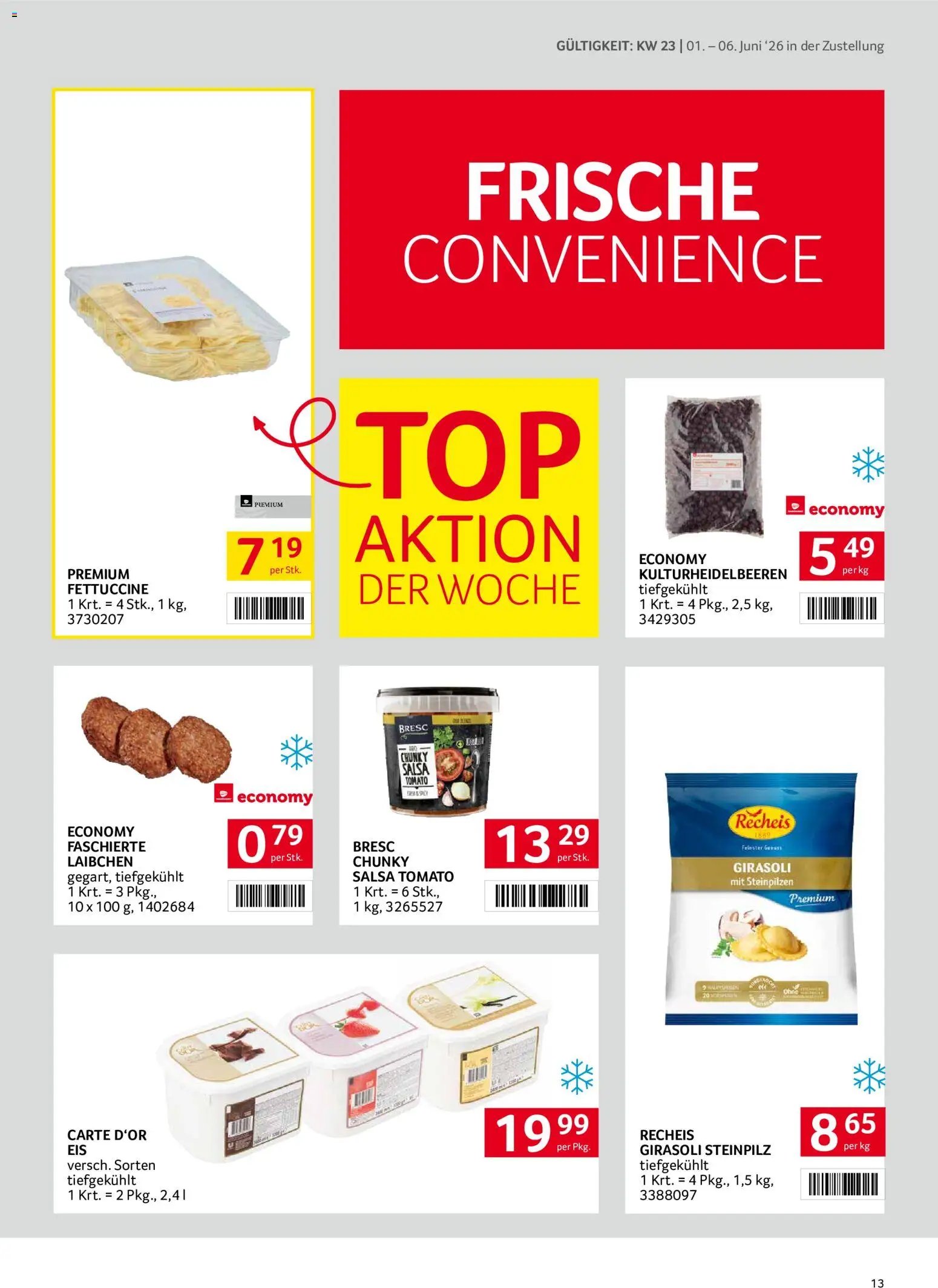 Transgourmet Zustellaktion