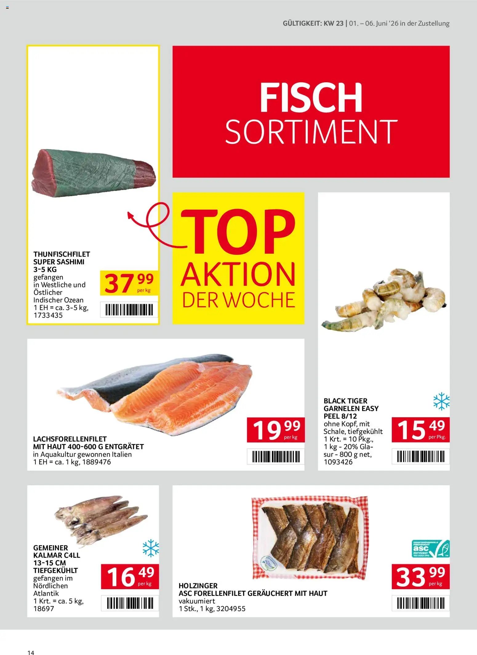 Transgourmet Zustellaktion