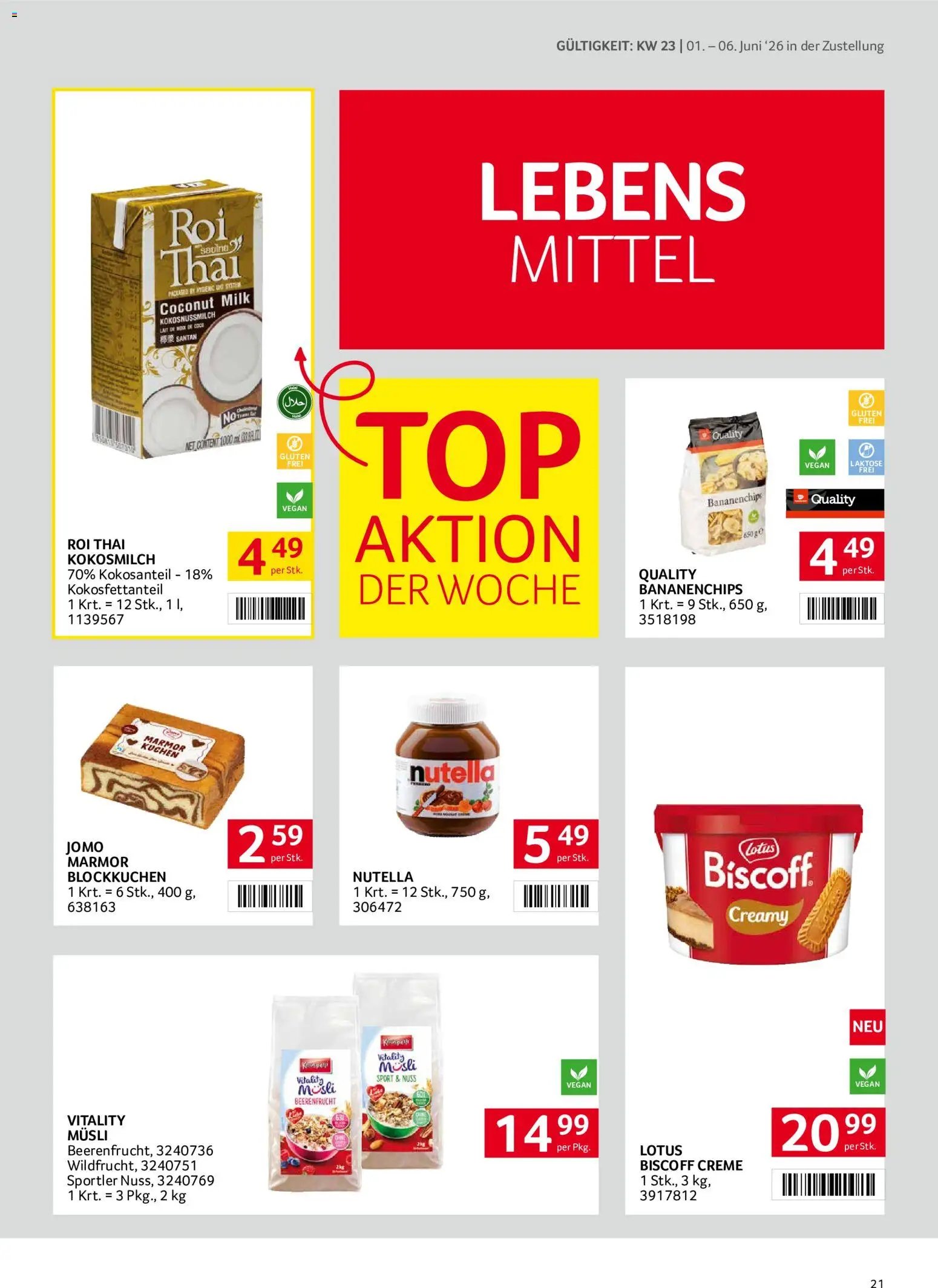 Transgourmet Zustellaktion