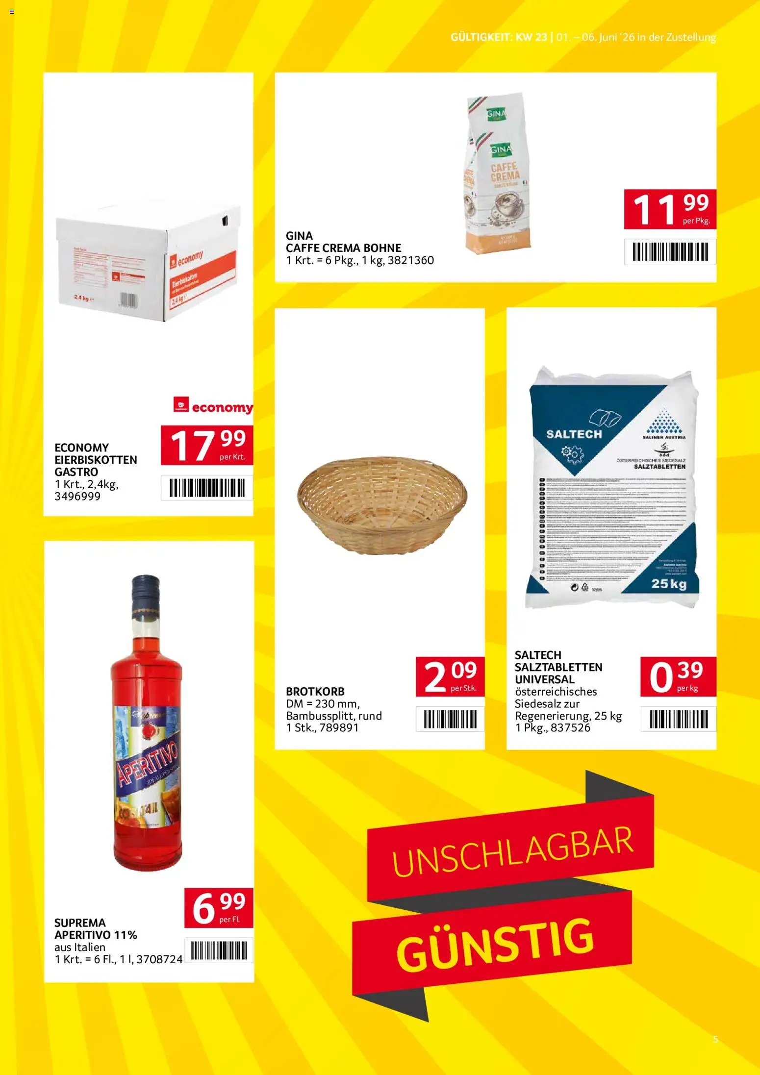 Transgourmet Zustellaktion