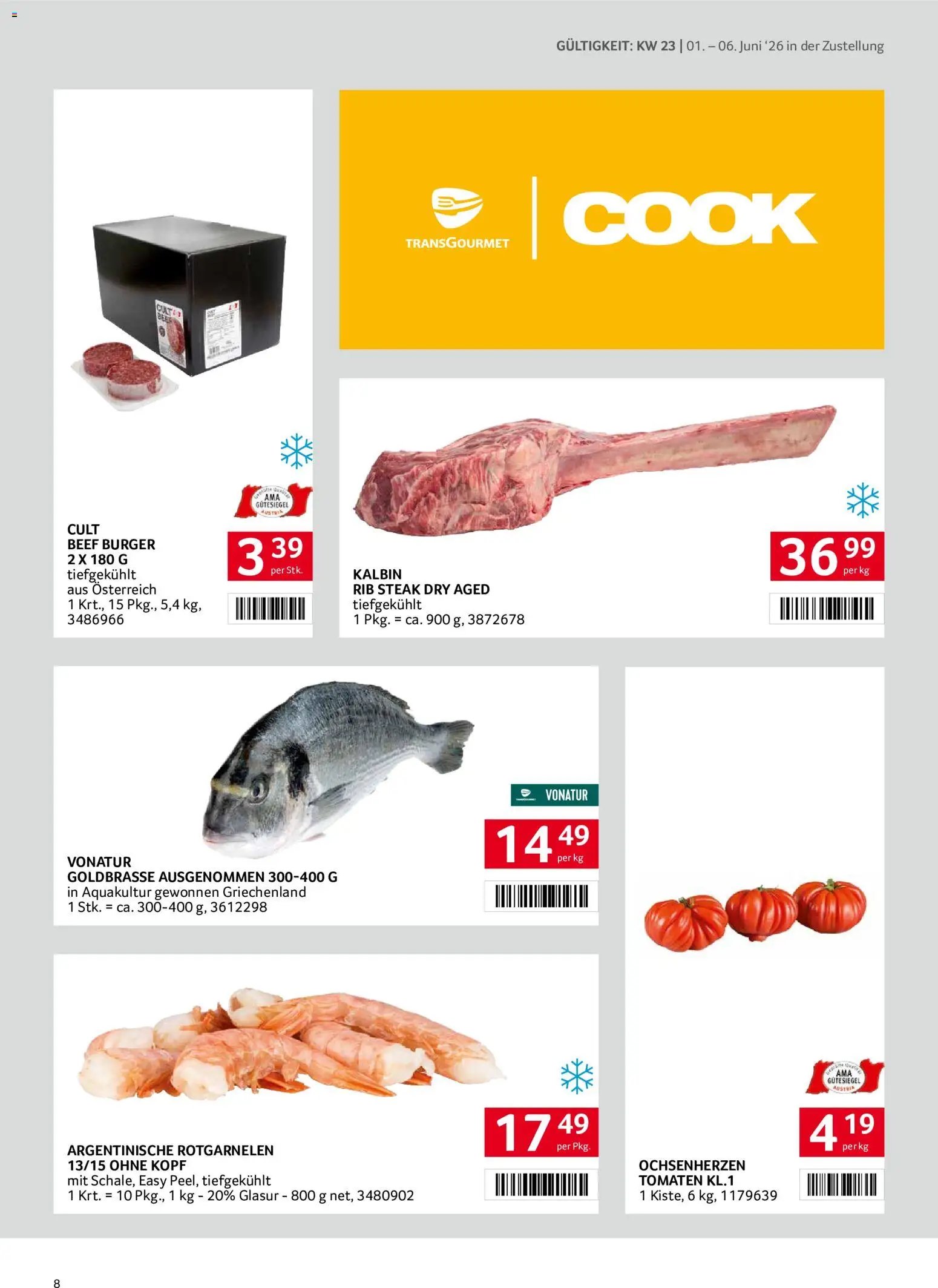 Transgourmet Zustellaktion