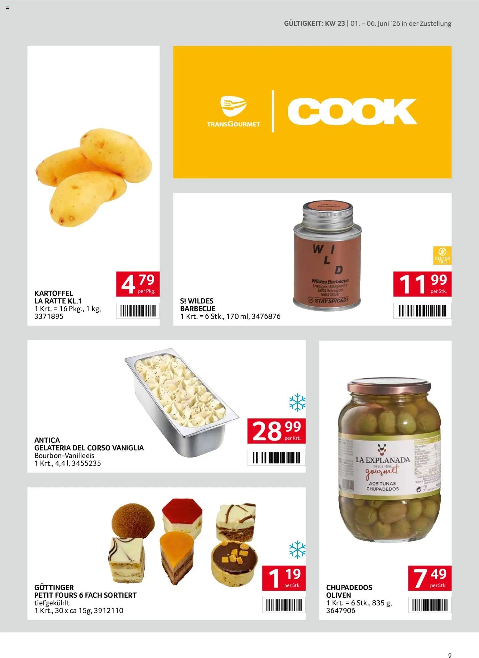 Transgourmet Zustellaktion