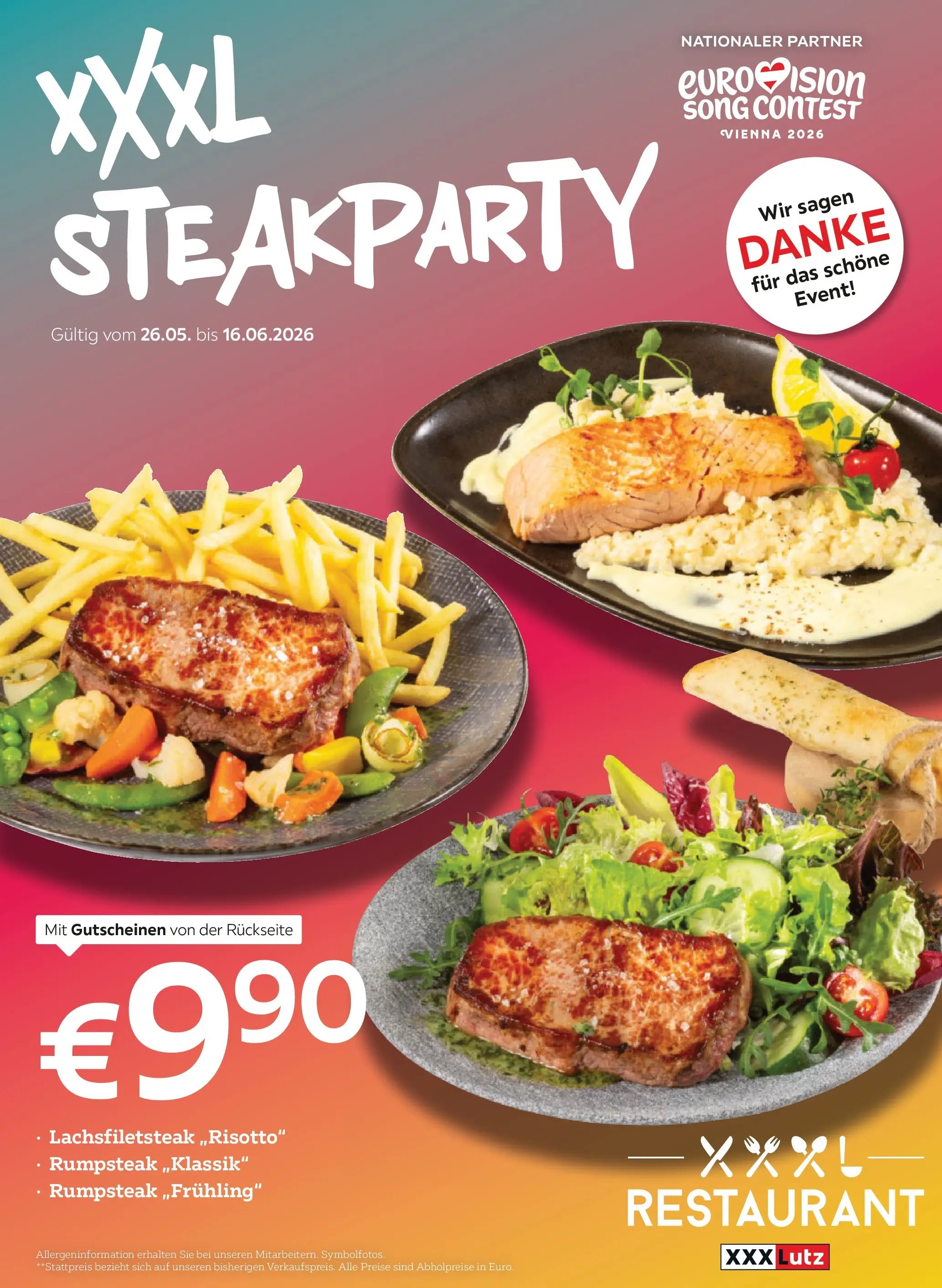 XXXLutz - Steak Party