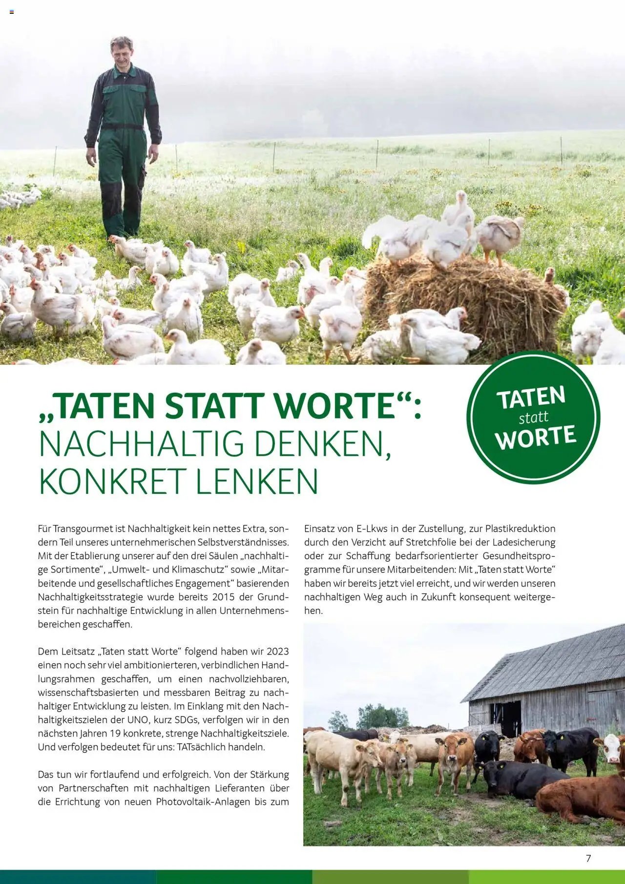 Transgourmet Gemeinsam einfach nachhaltiger