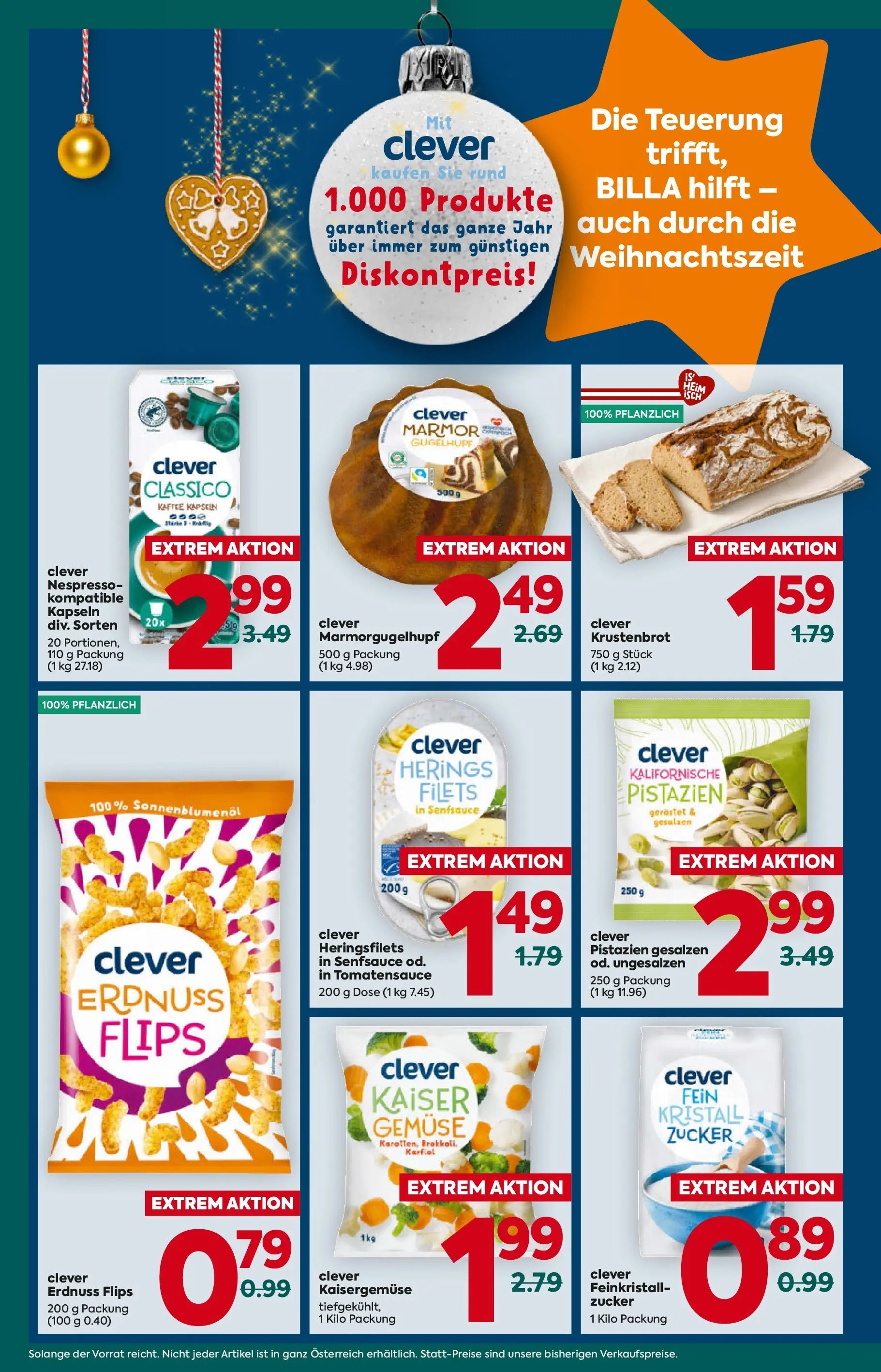 Billa Plus Flugblatt - Oberösterreich