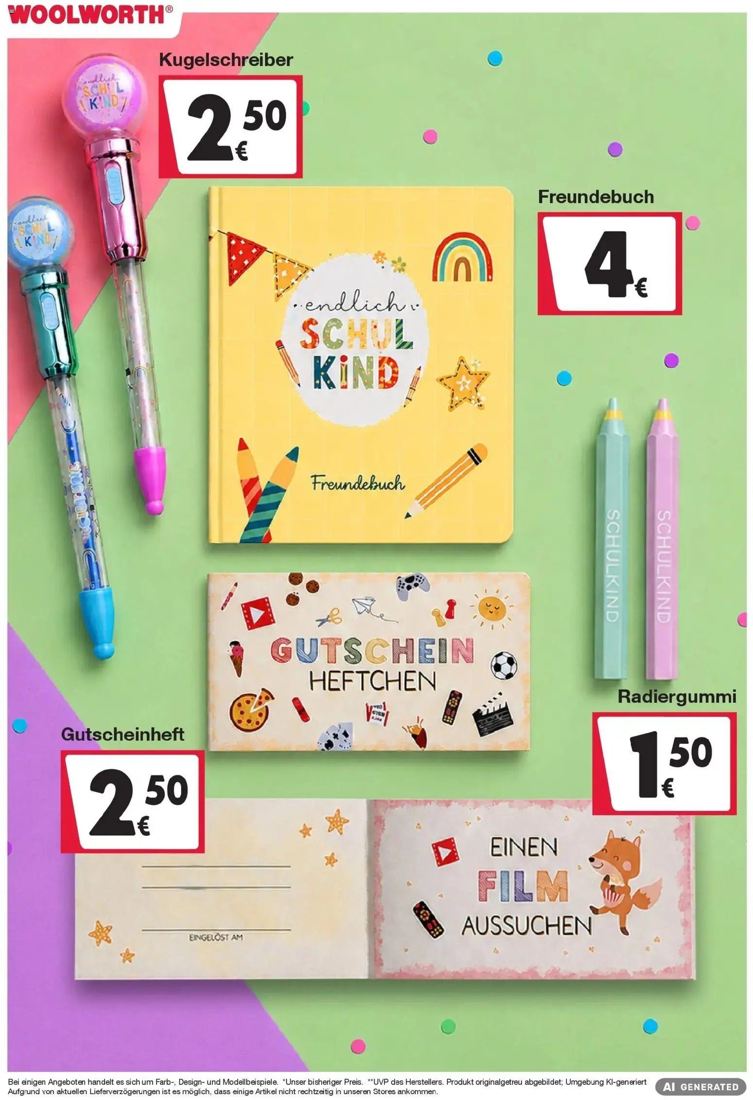 Woolworth - Woolworth: Schul'JA!