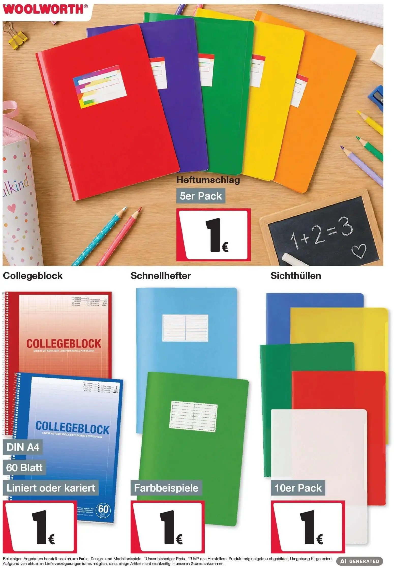 Woolworth - Woolworth: Schul'JA!