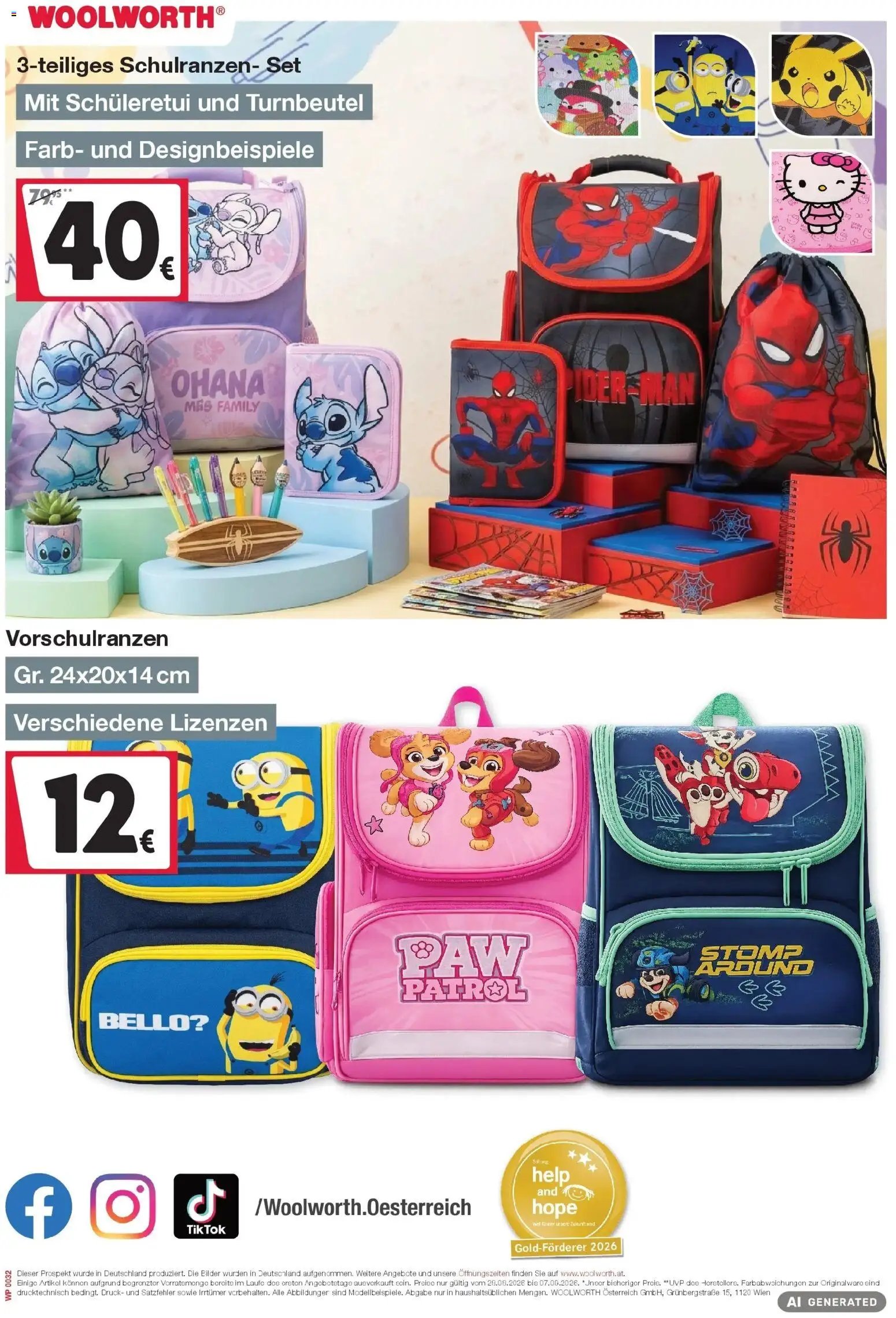 Woolworth - Woolworth: Schul'JA!