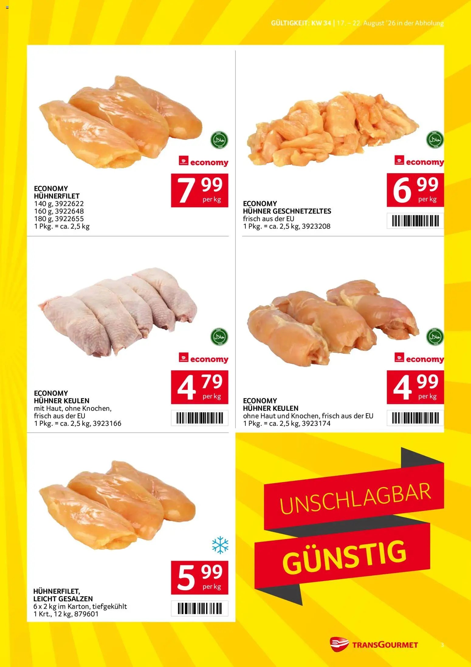 Transgourmet Flugblatt