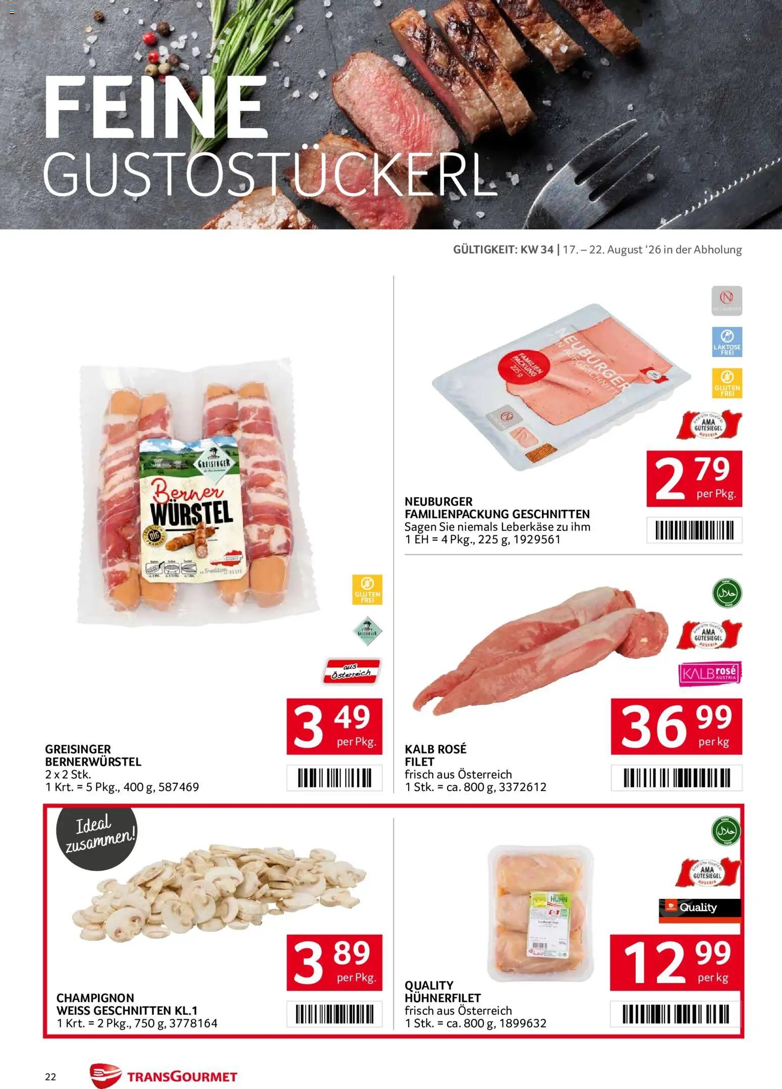 Transgourmet Flugblatt