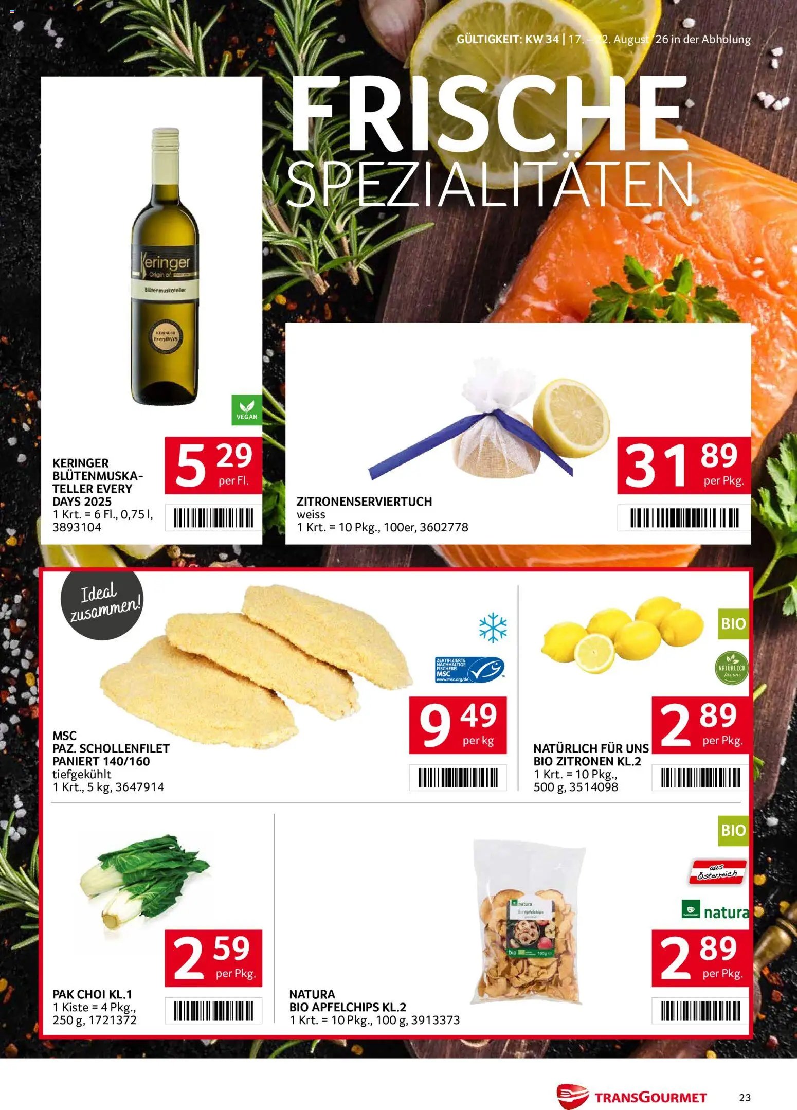 Transgourmet Flugblatt