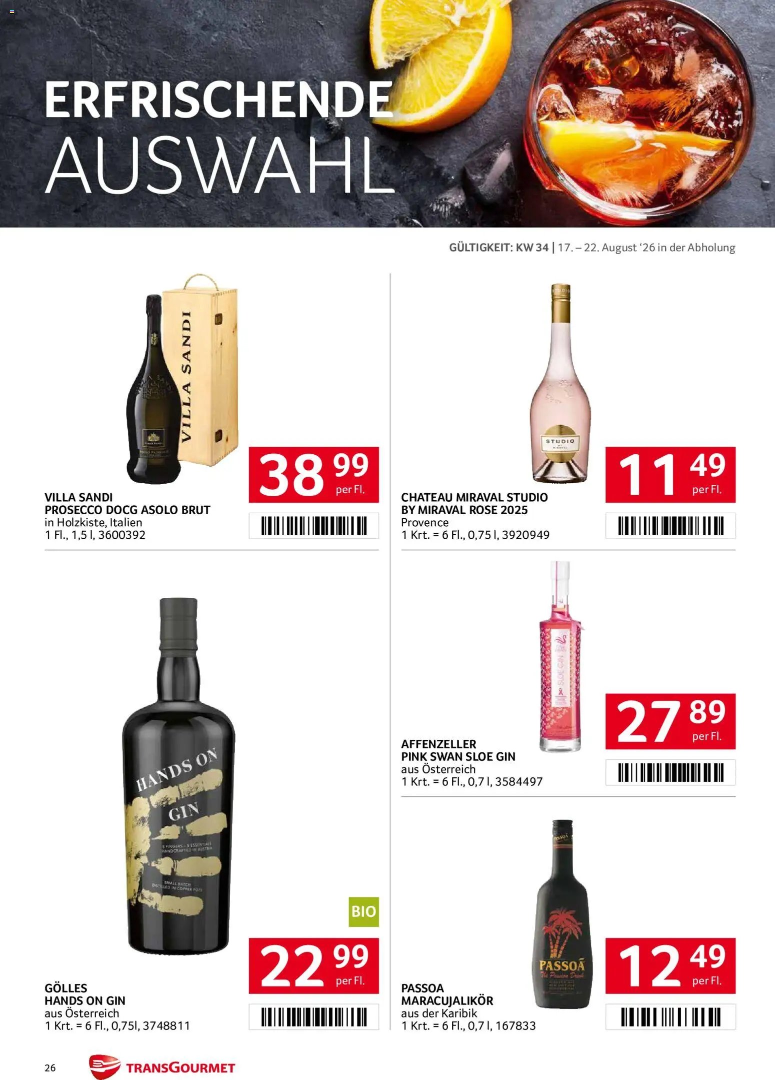 Transgourmet Flugblatt