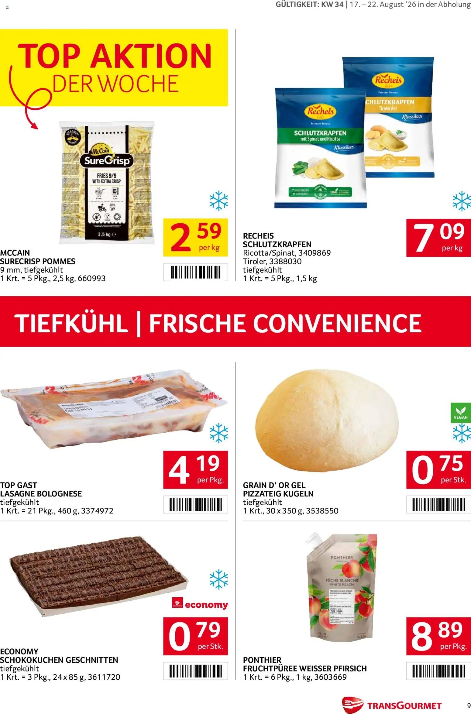 Transgourmet Flugblatt