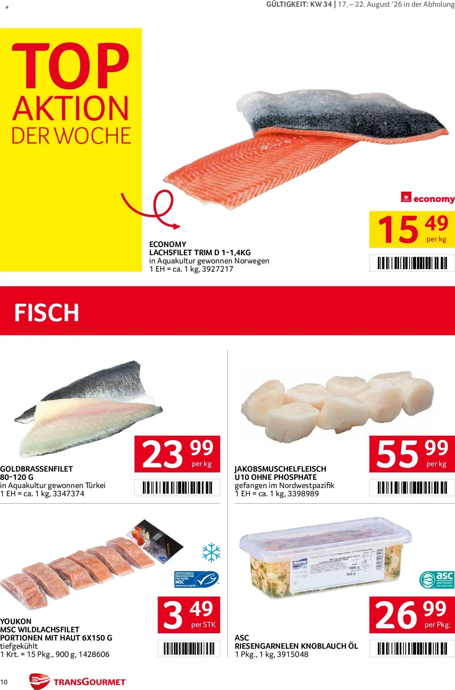 Transgourmet Flugblatt