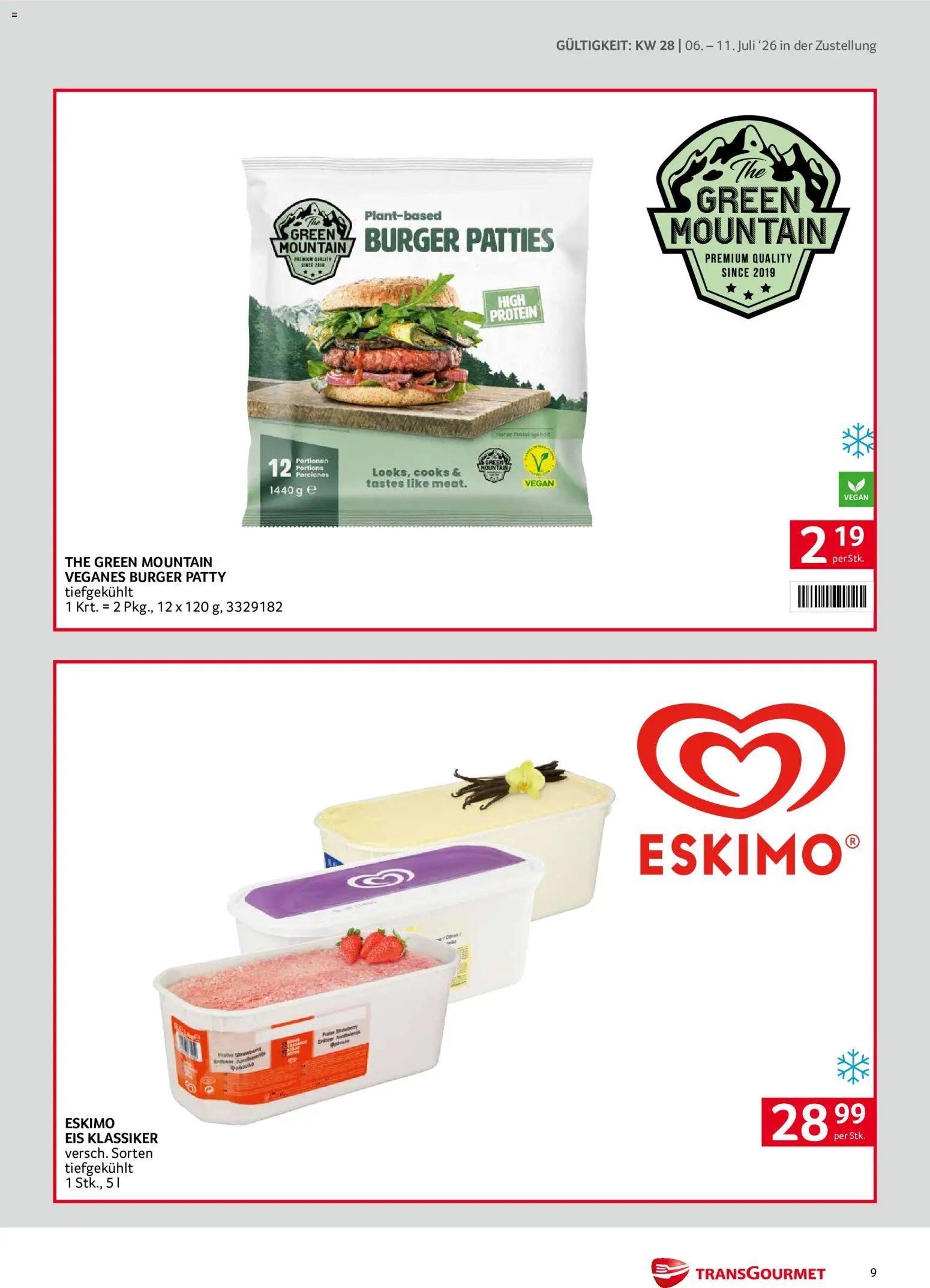 Transgourmet Zustellaktion