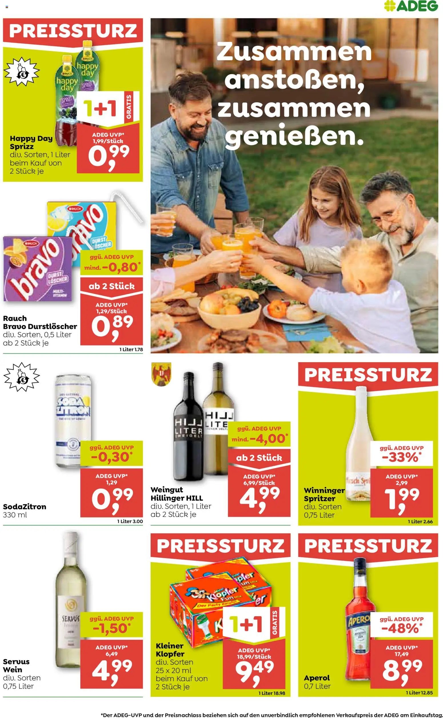 ADEG Flugblatt