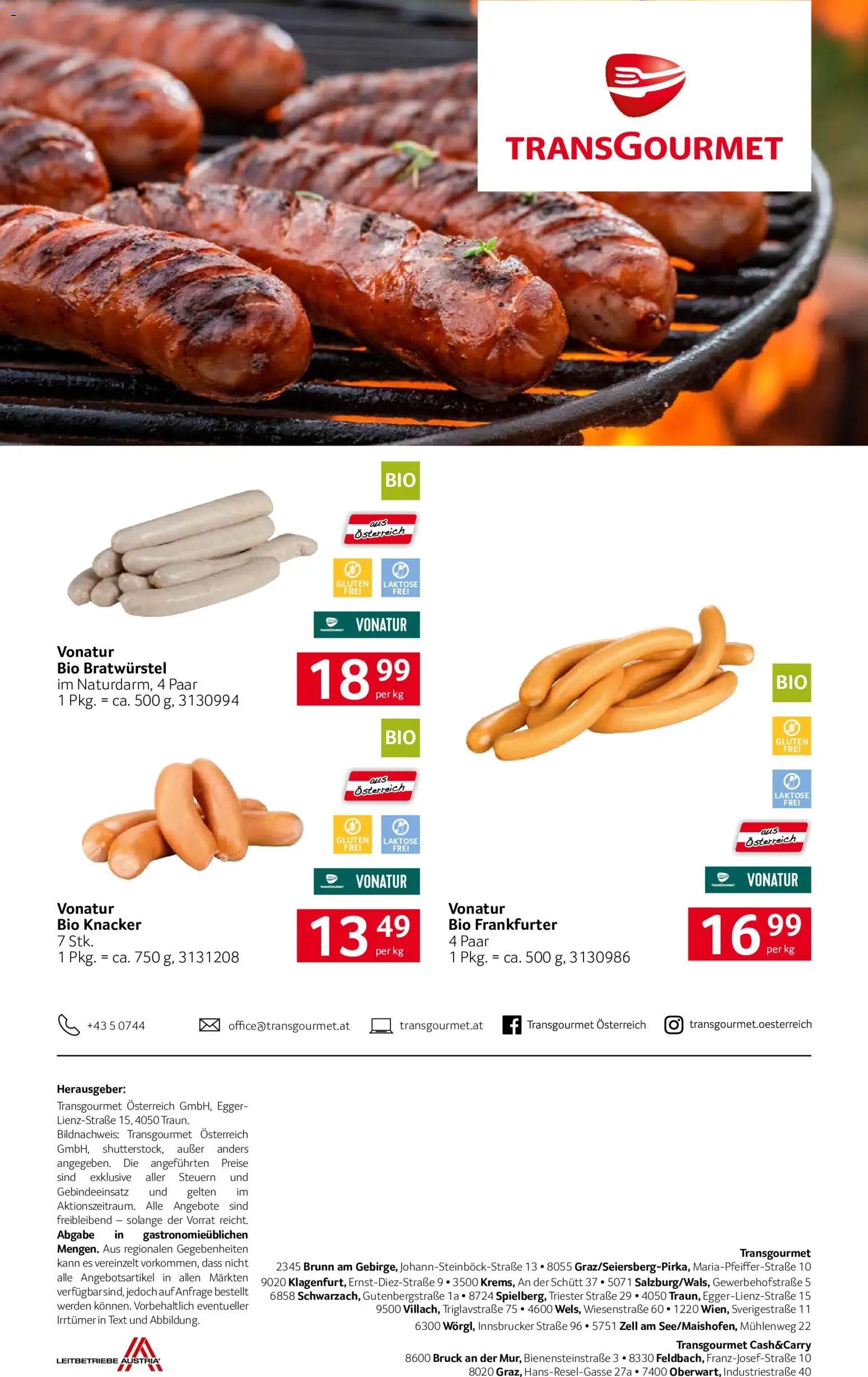 Transgourmet Genuss mit Herkunft