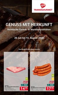 Transgourmet Genuss mit Herkunft