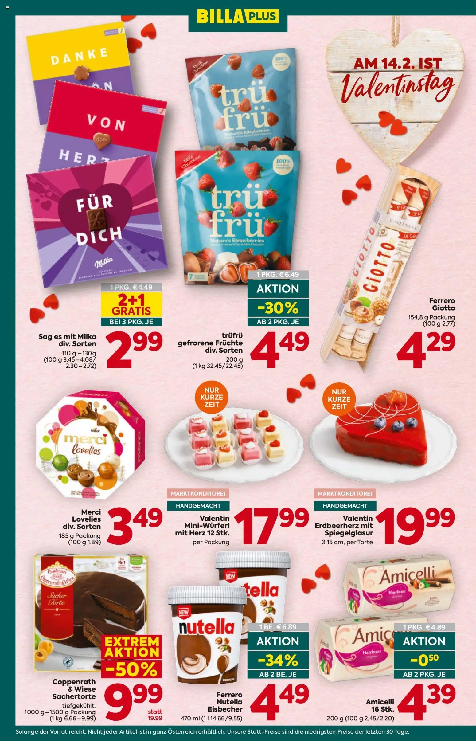 Billa Plus Flugblatt