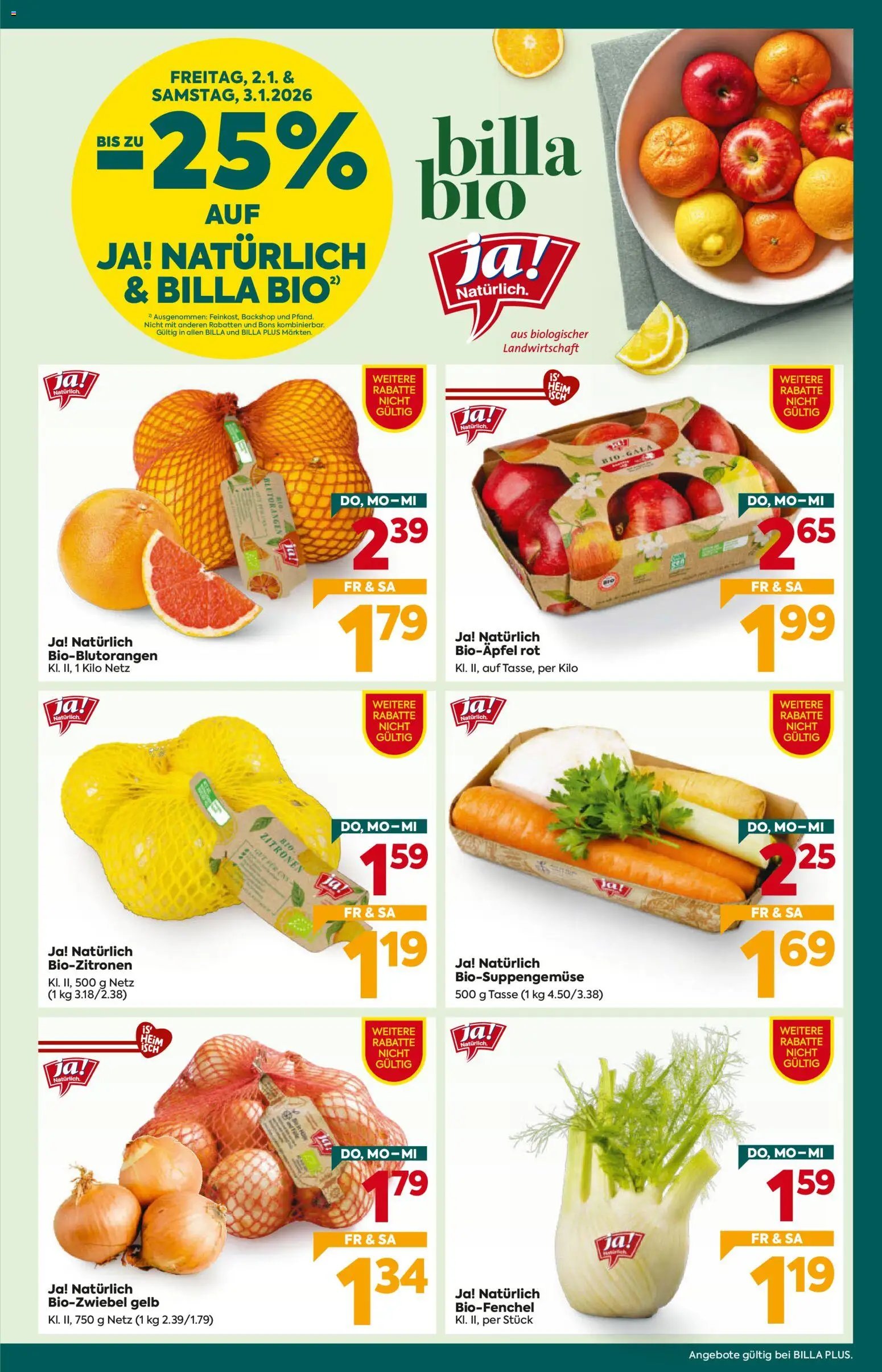 Billa Plus Flugblatt - Burgenland