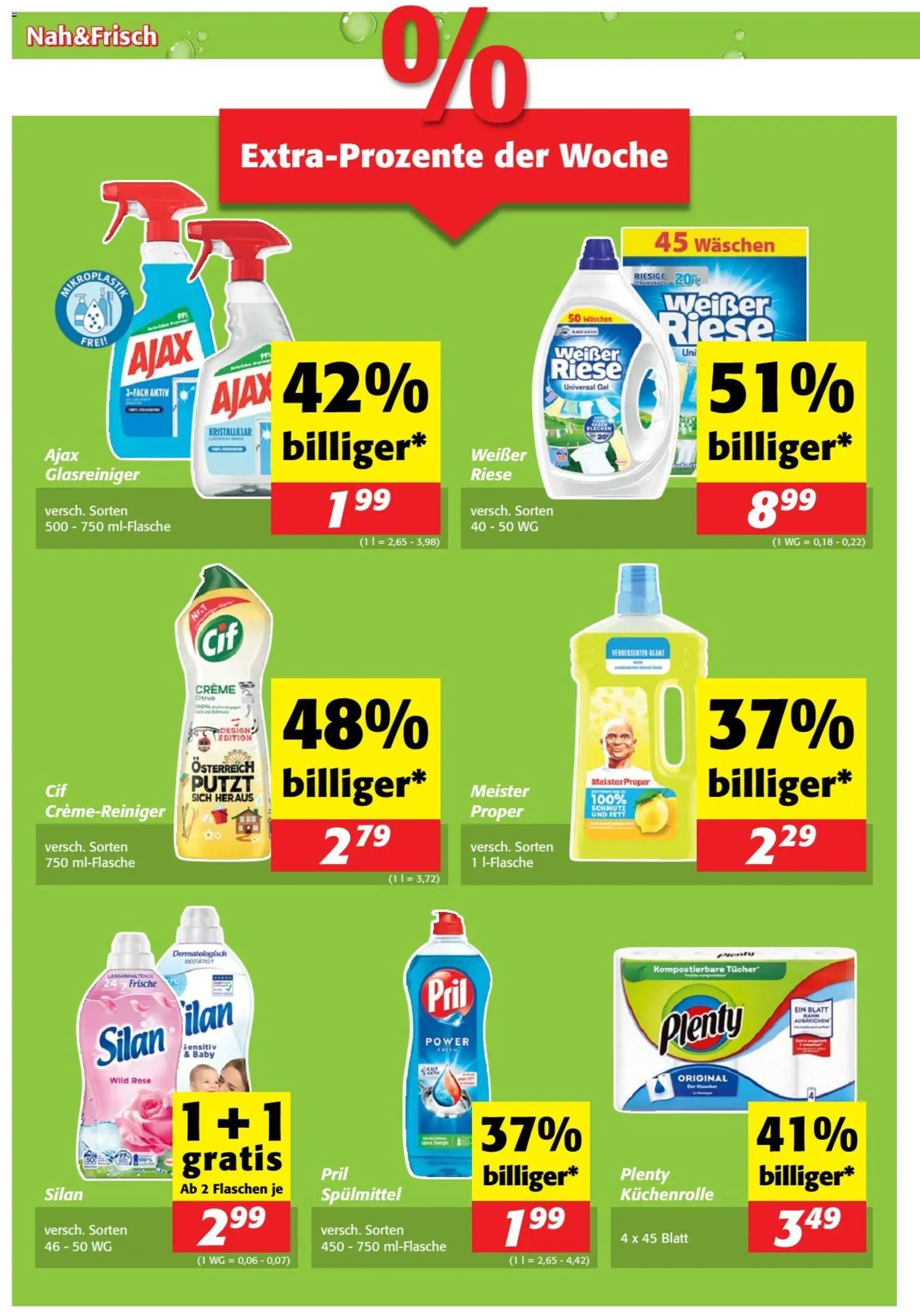 Nah und Frisch Flugblatt