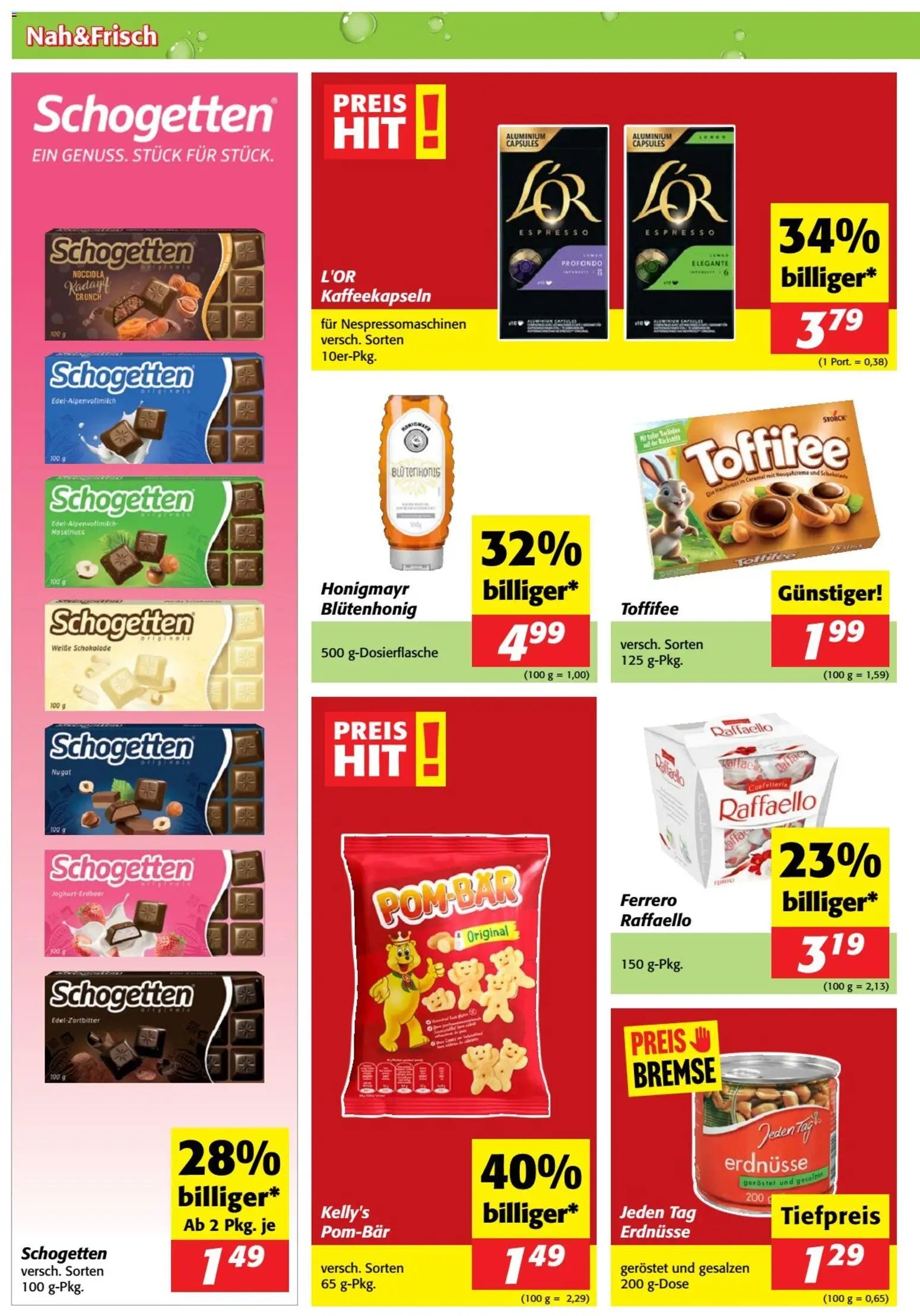 Nah und Frisch Flugblatt