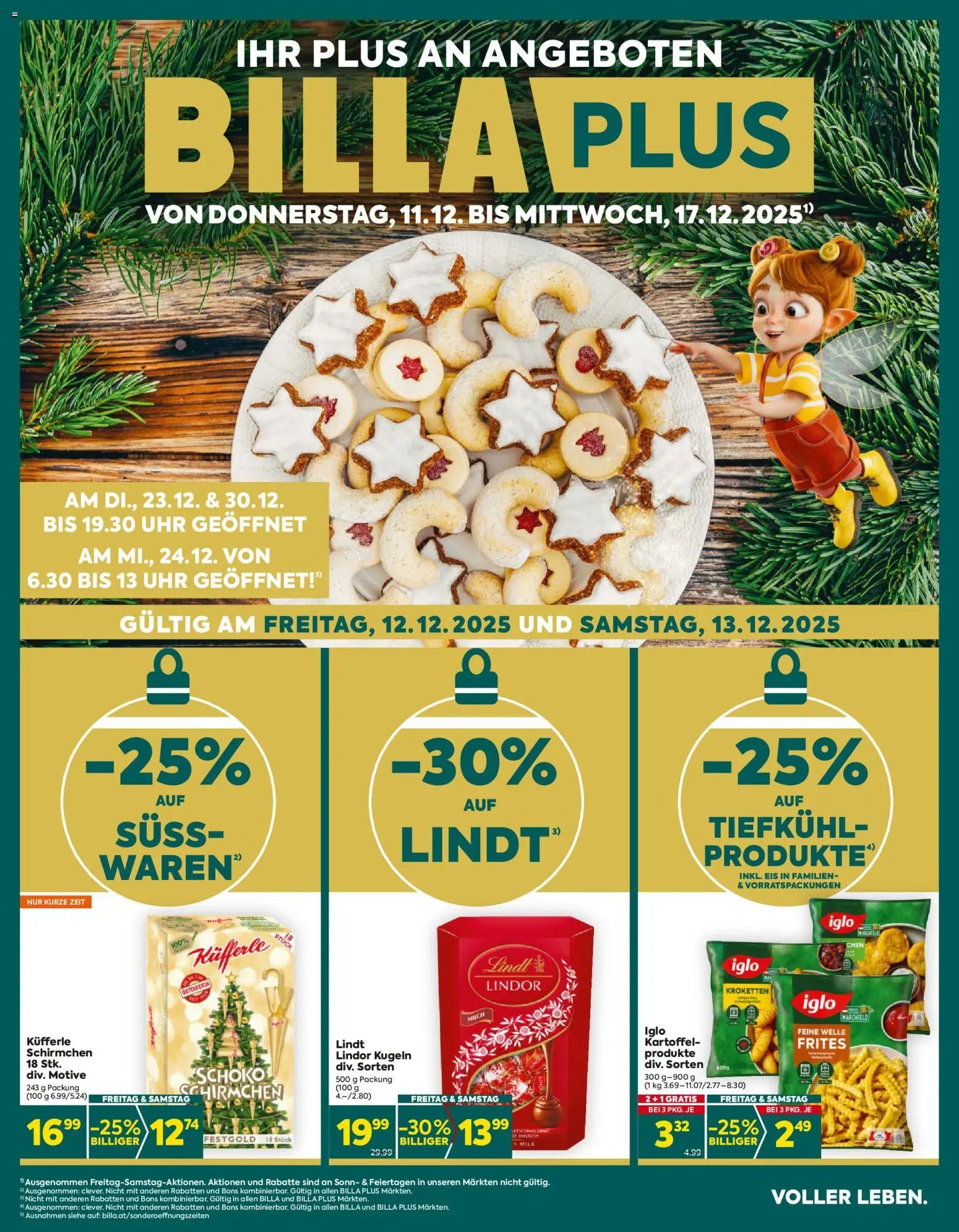 Billa Plus Flugblatt