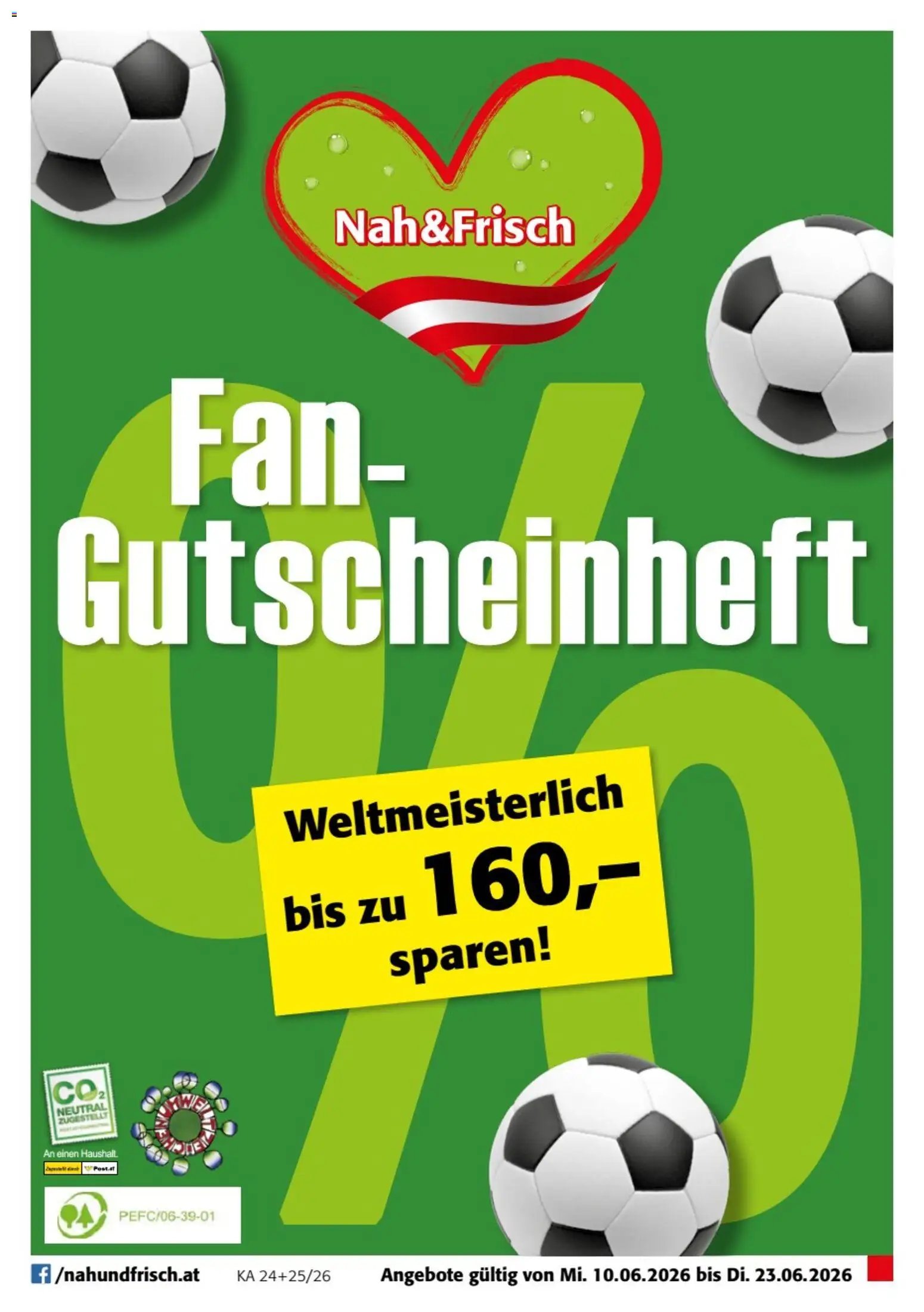 Nah und Frisch Fan-Gutscheinheft