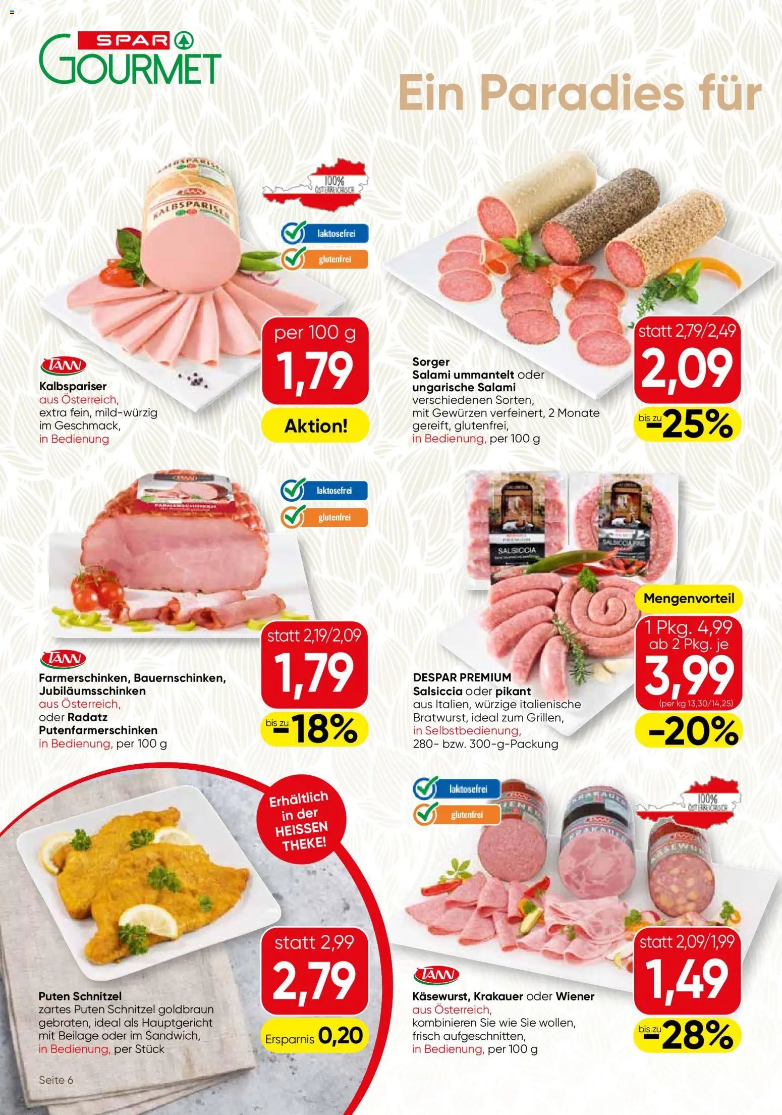 SPAR Gourmet Flugblatt