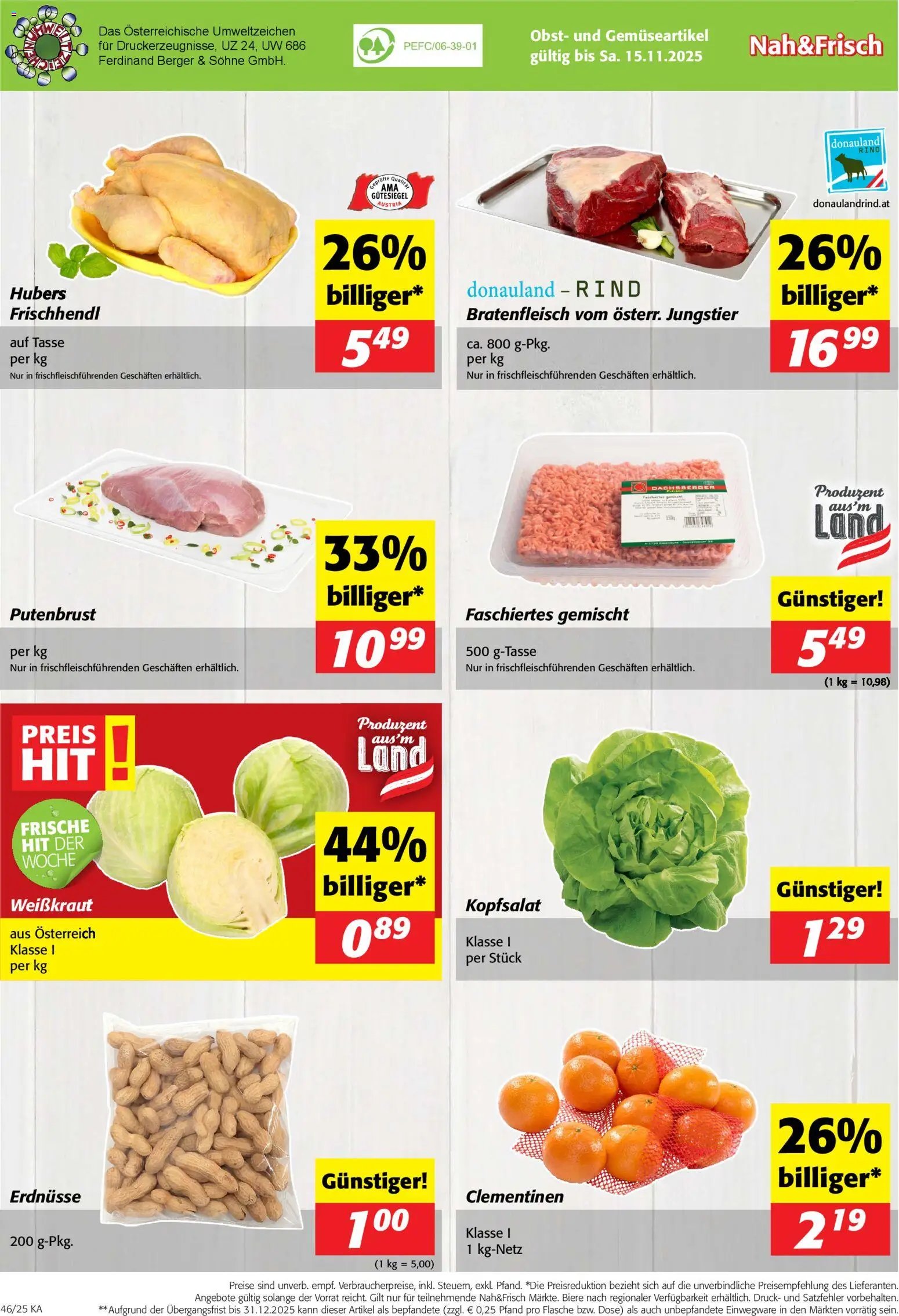 Nah und Frisch Flugblatt (2025-11-12 - 2025-11-18)