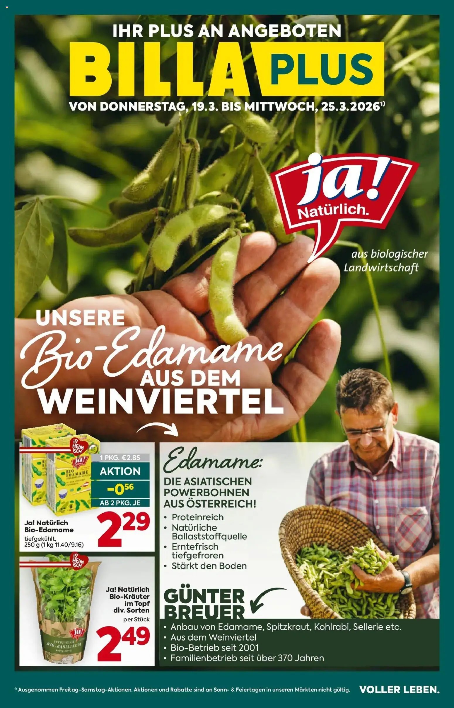 Billa Plus ja! Natürlich