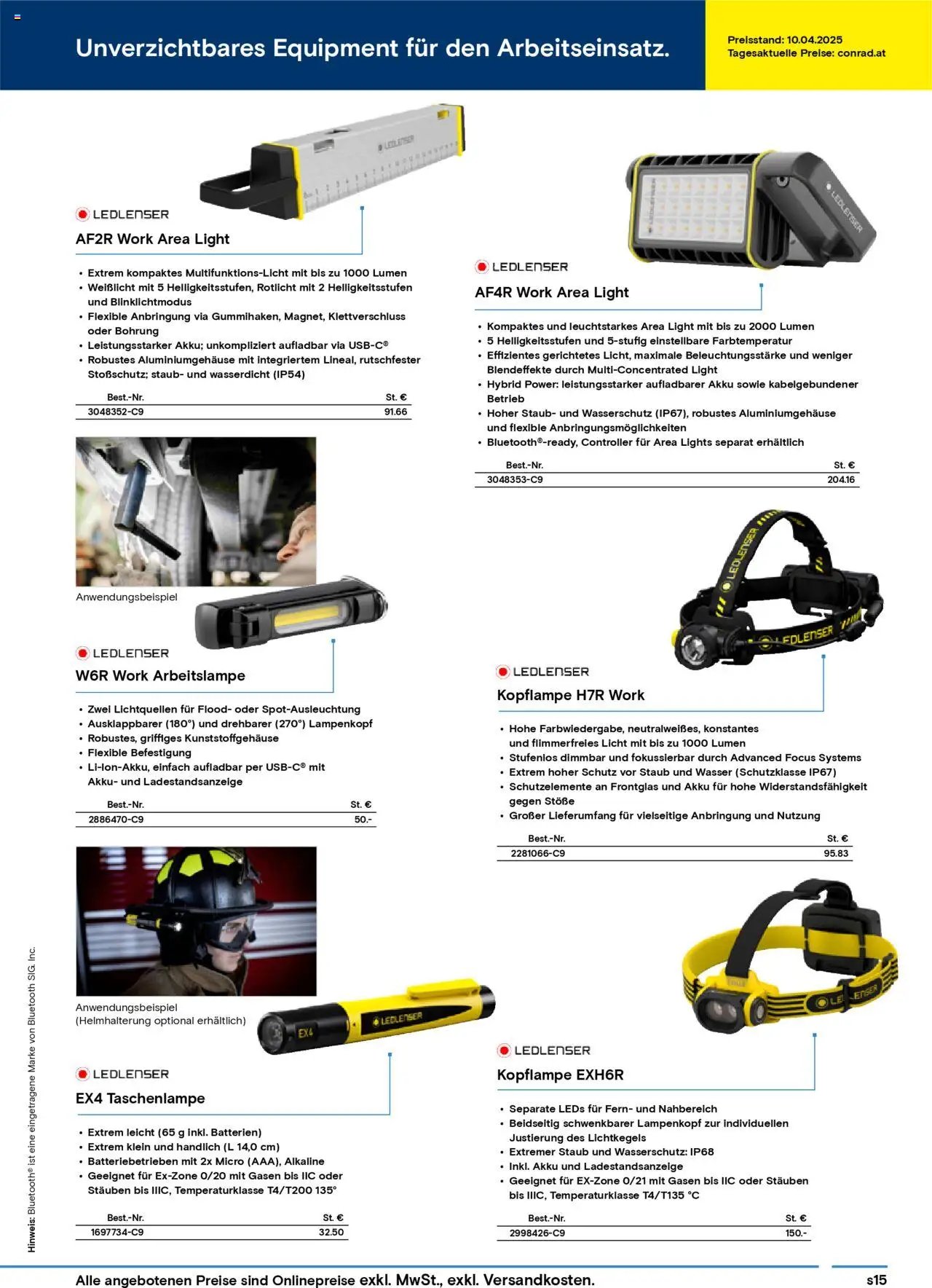 Conrad Katalog ungeplanter Bedarf