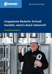 Conrad Katalog ungeplanter Bedarf