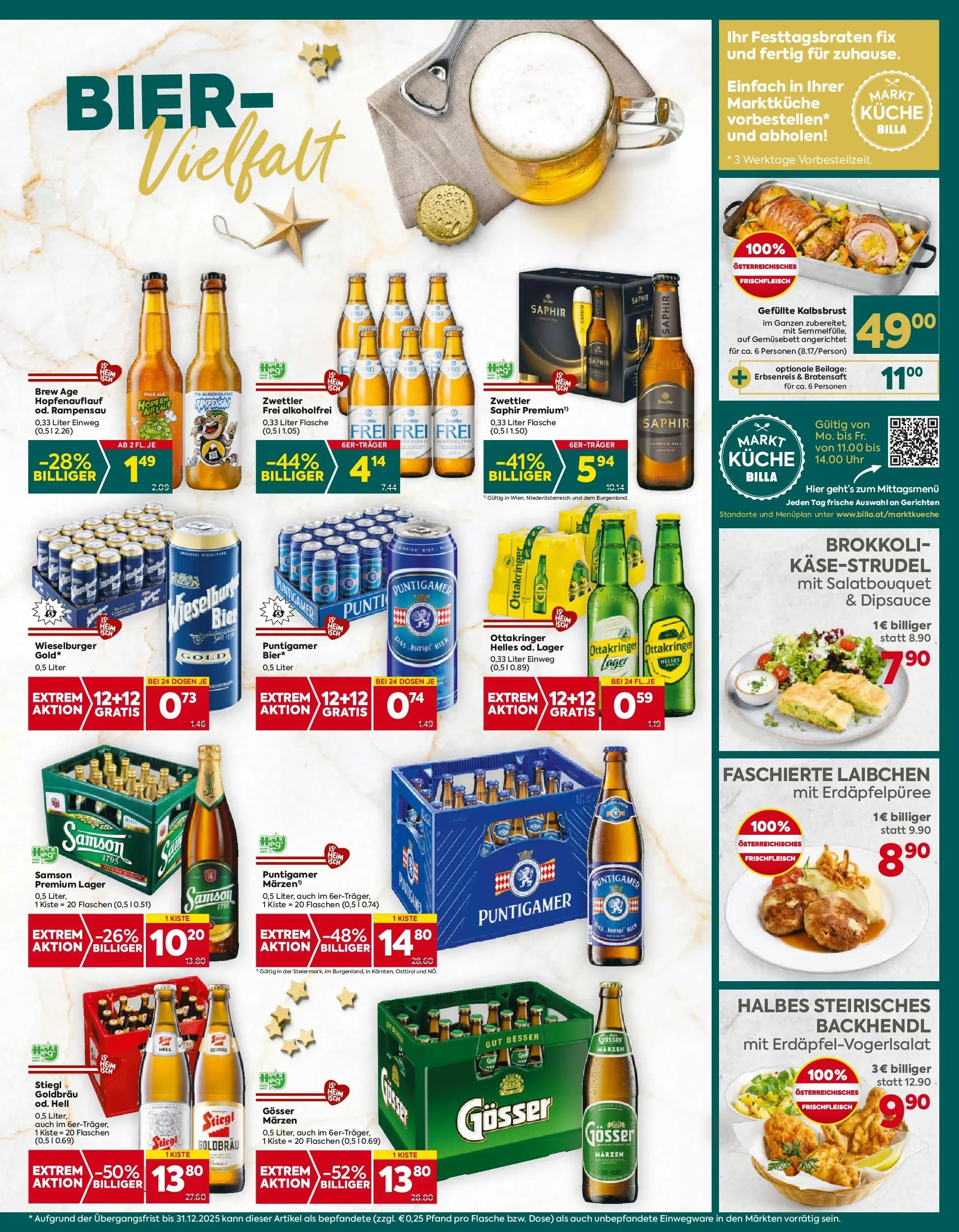 Billa Plus Flugblatt - Niederösterreich