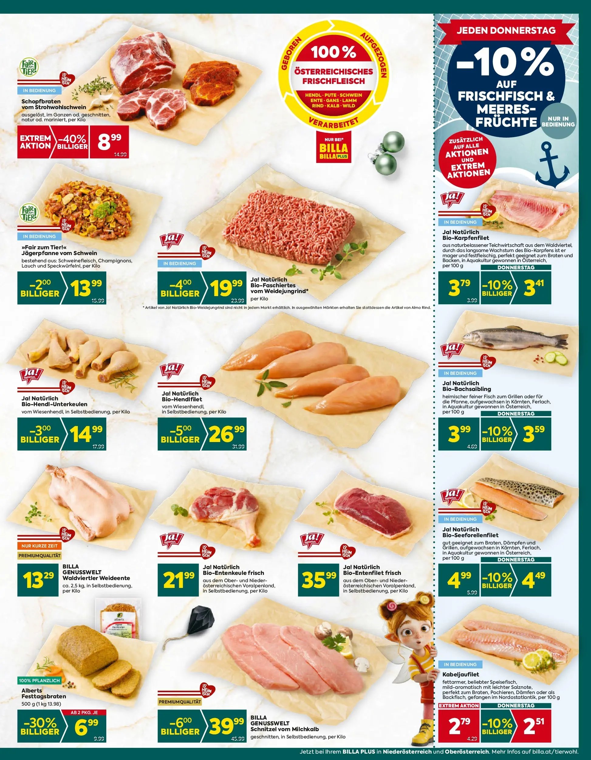 Billa Plus Flugblatt - Niederösterreich