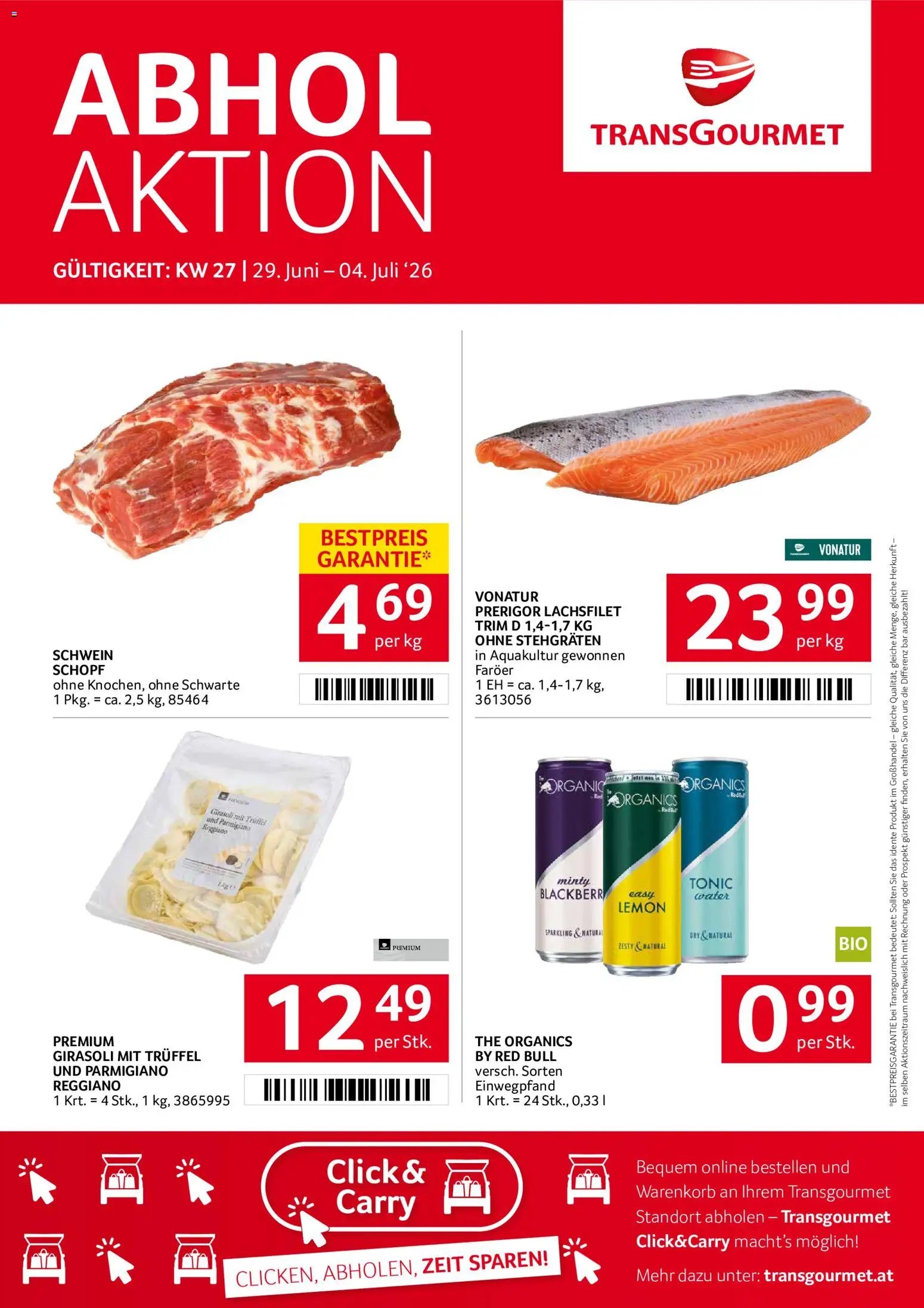 Transgourmet Flugblatt
