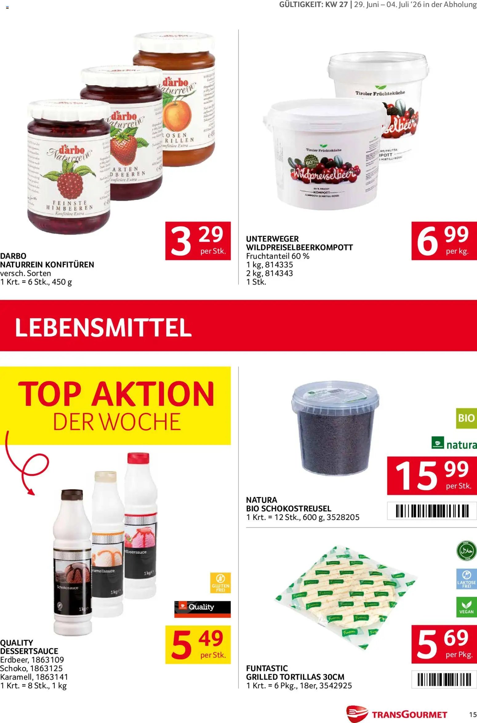 Transgourmet Flugblatt