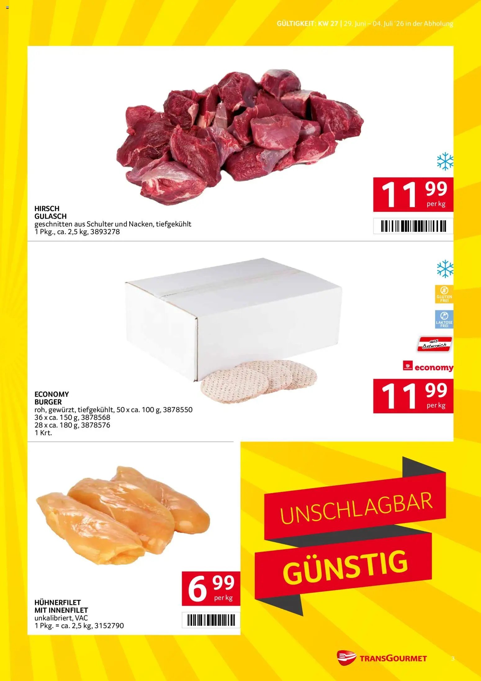 Transgourmet Flugblatt