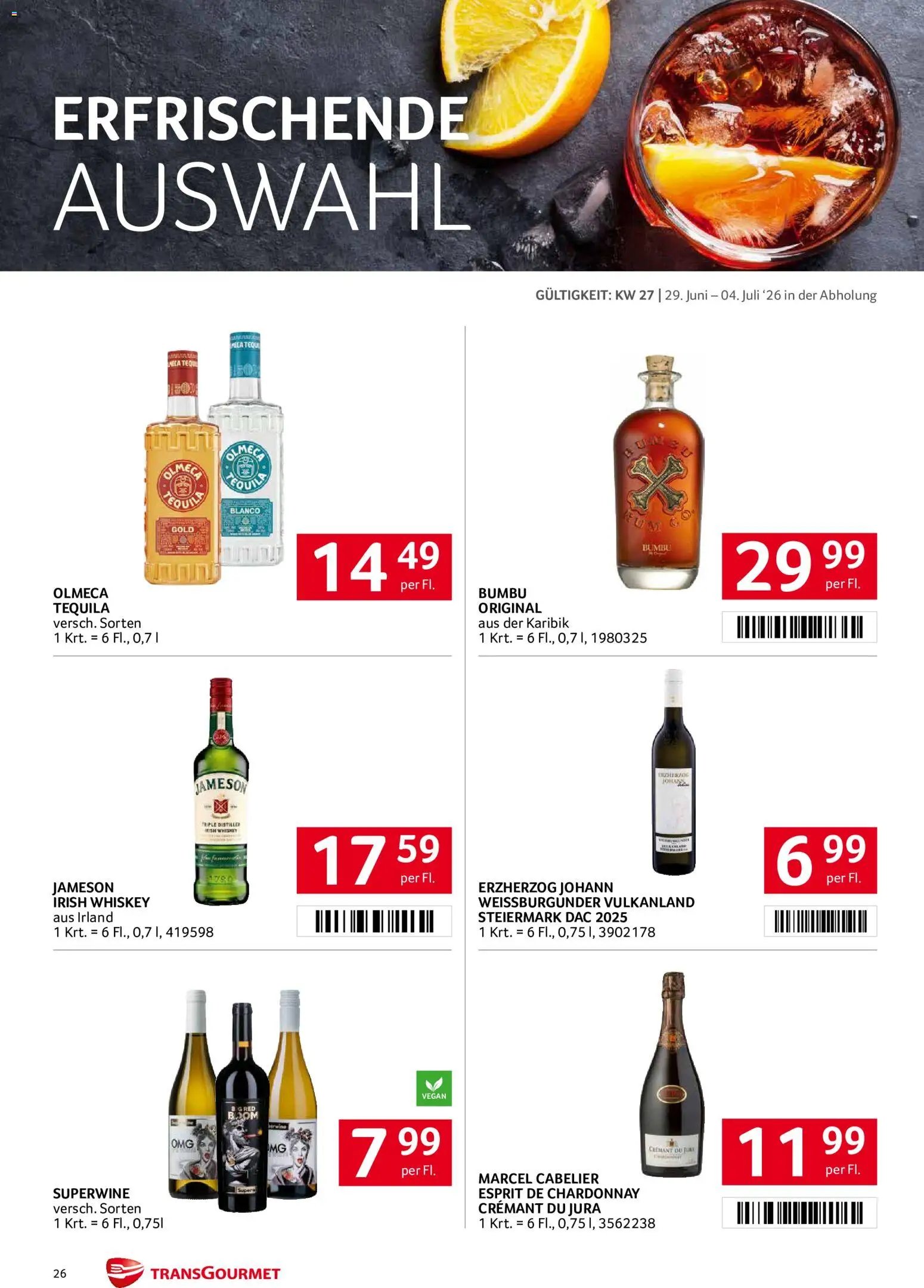 Transgourmet Flugblatt