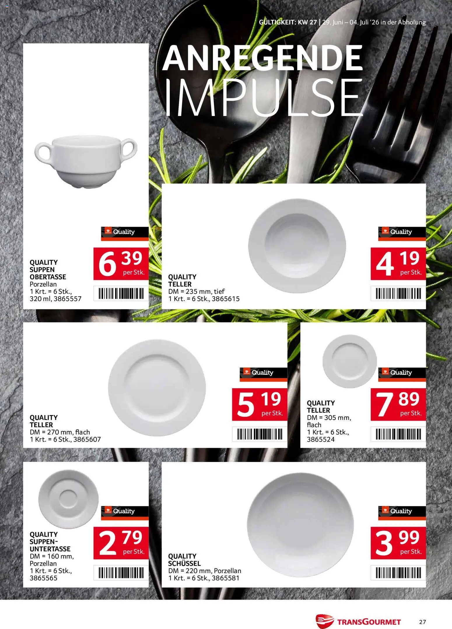 Transgourmet Flugblatt