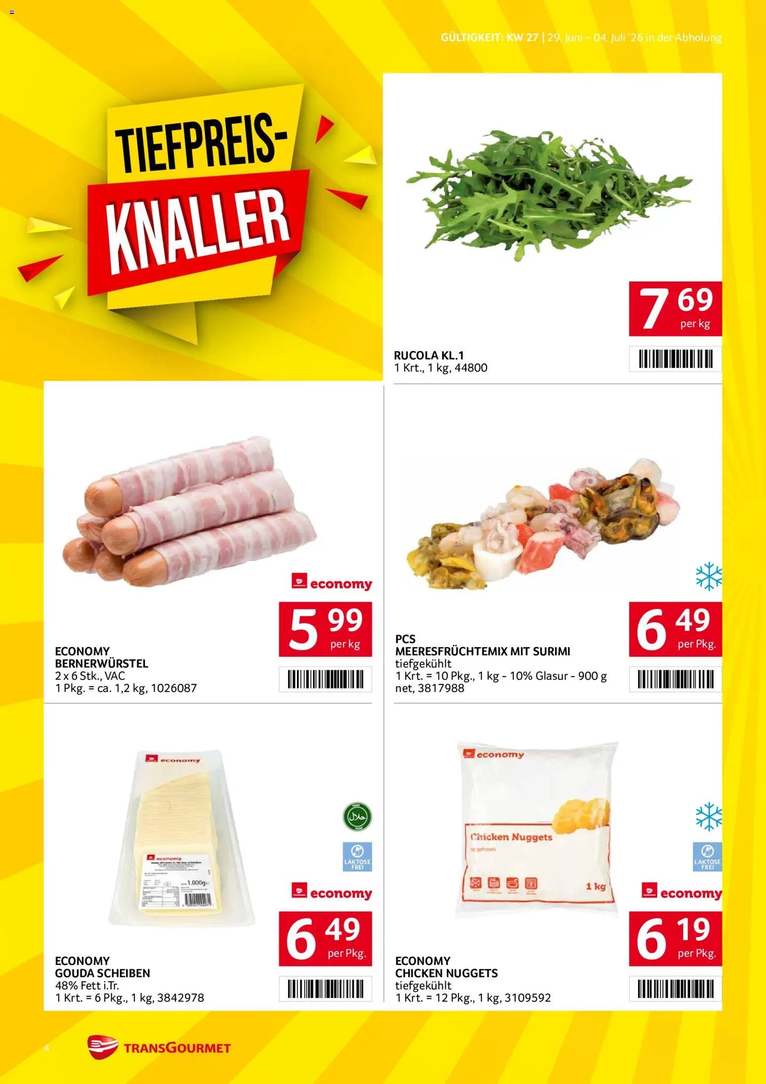 Transgourmet Flugblatt