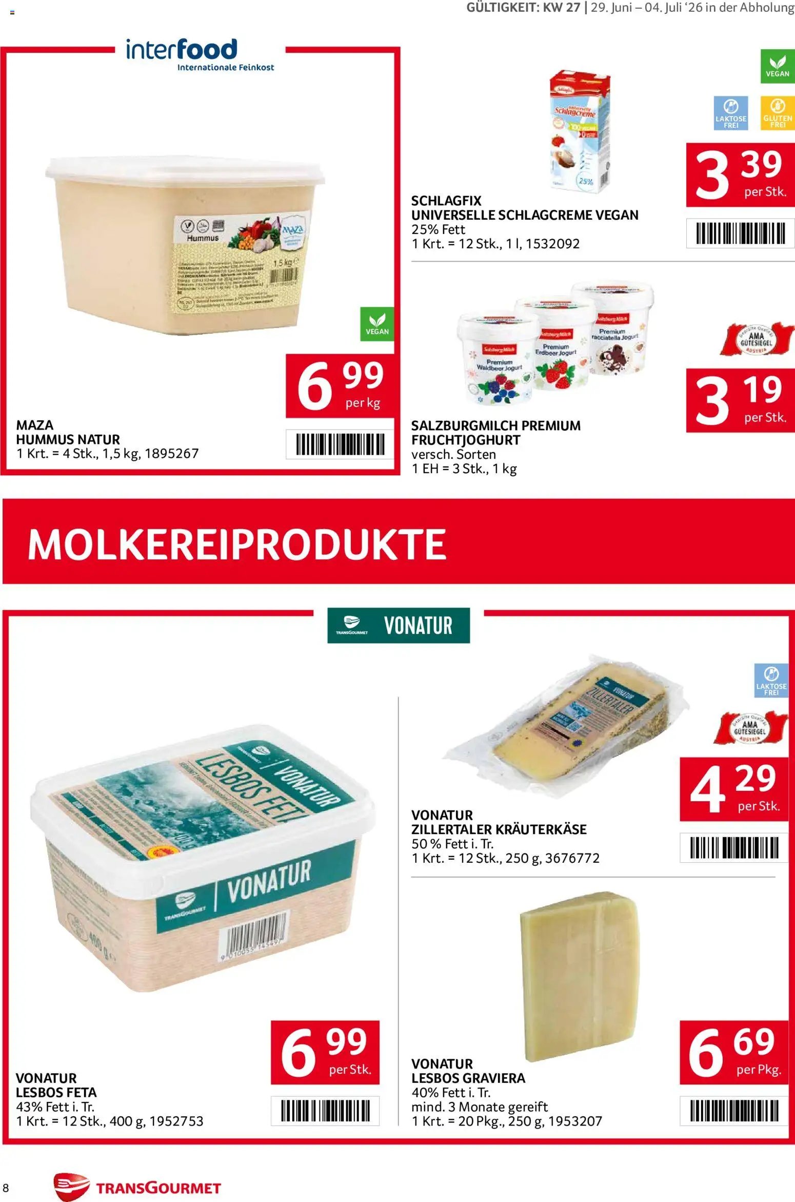 Transgourmet Flugblatt