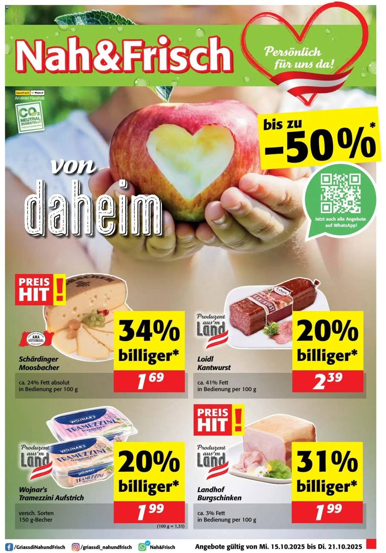 Nah und Frisch Flugblatt (2025-10-15 - 2025-10-21) | 1