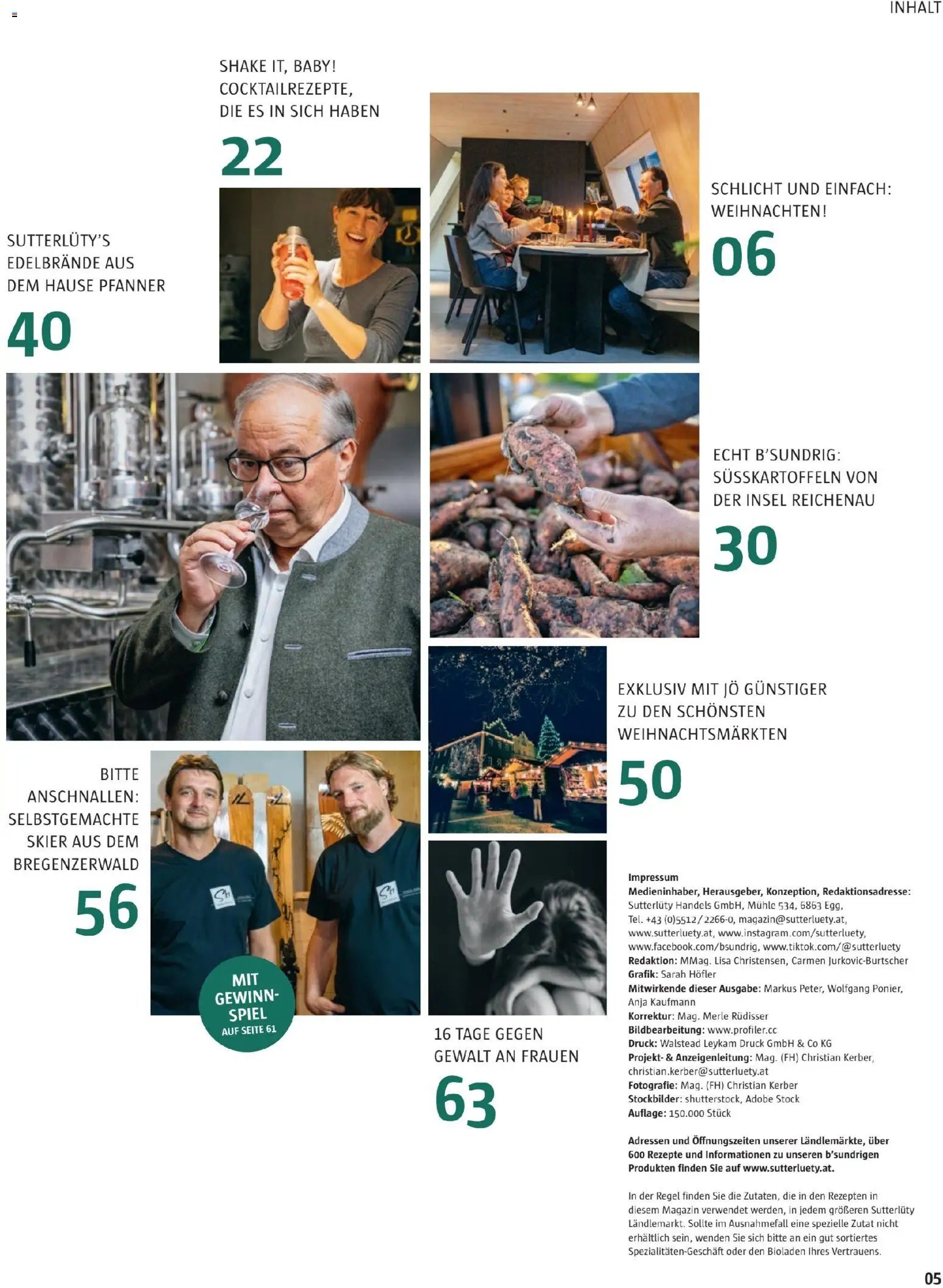 Sutterlüty B’sundrig Magazine