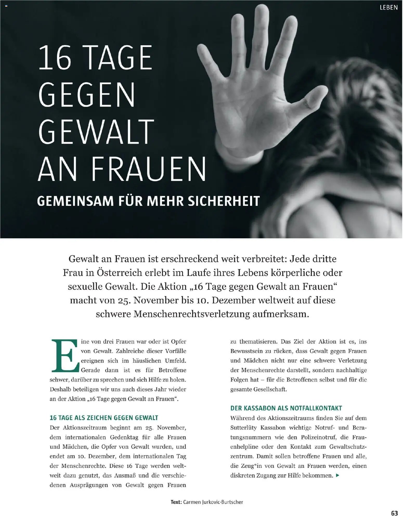 Sutterlüty B’sundrig Magazine