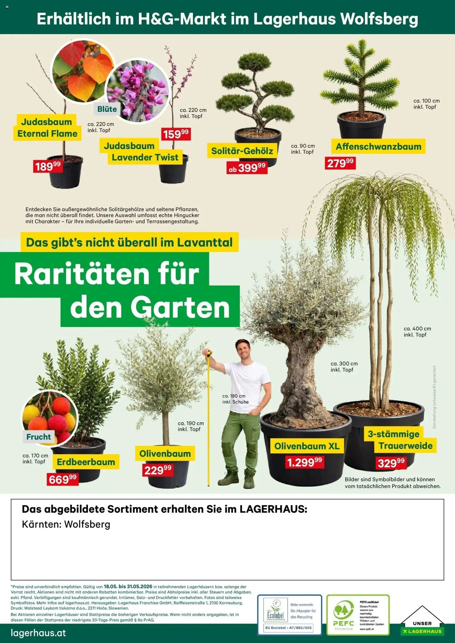 Lagerhaus Wochen Angebote