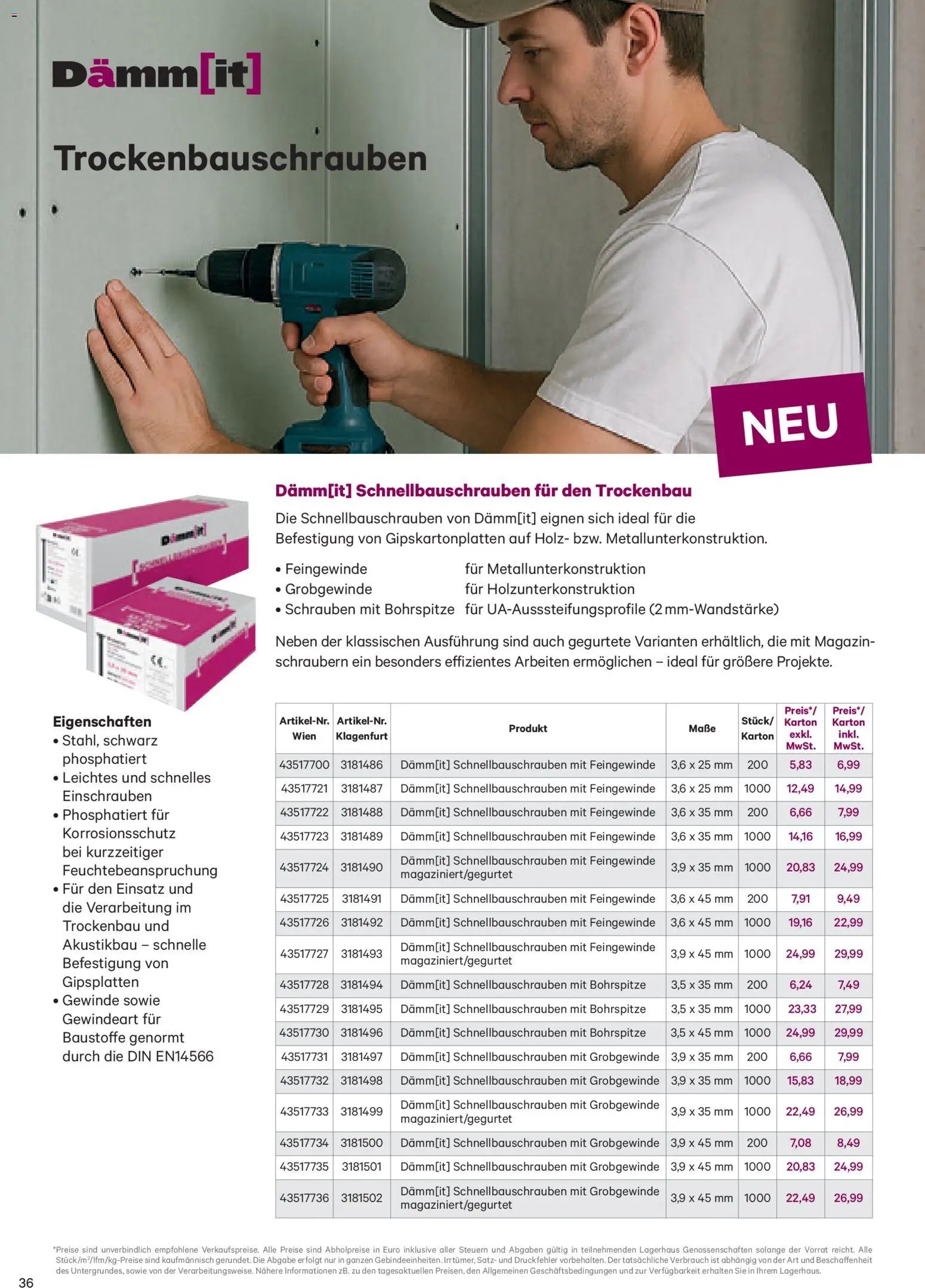 Lagerhaus Dämm[it] Folder