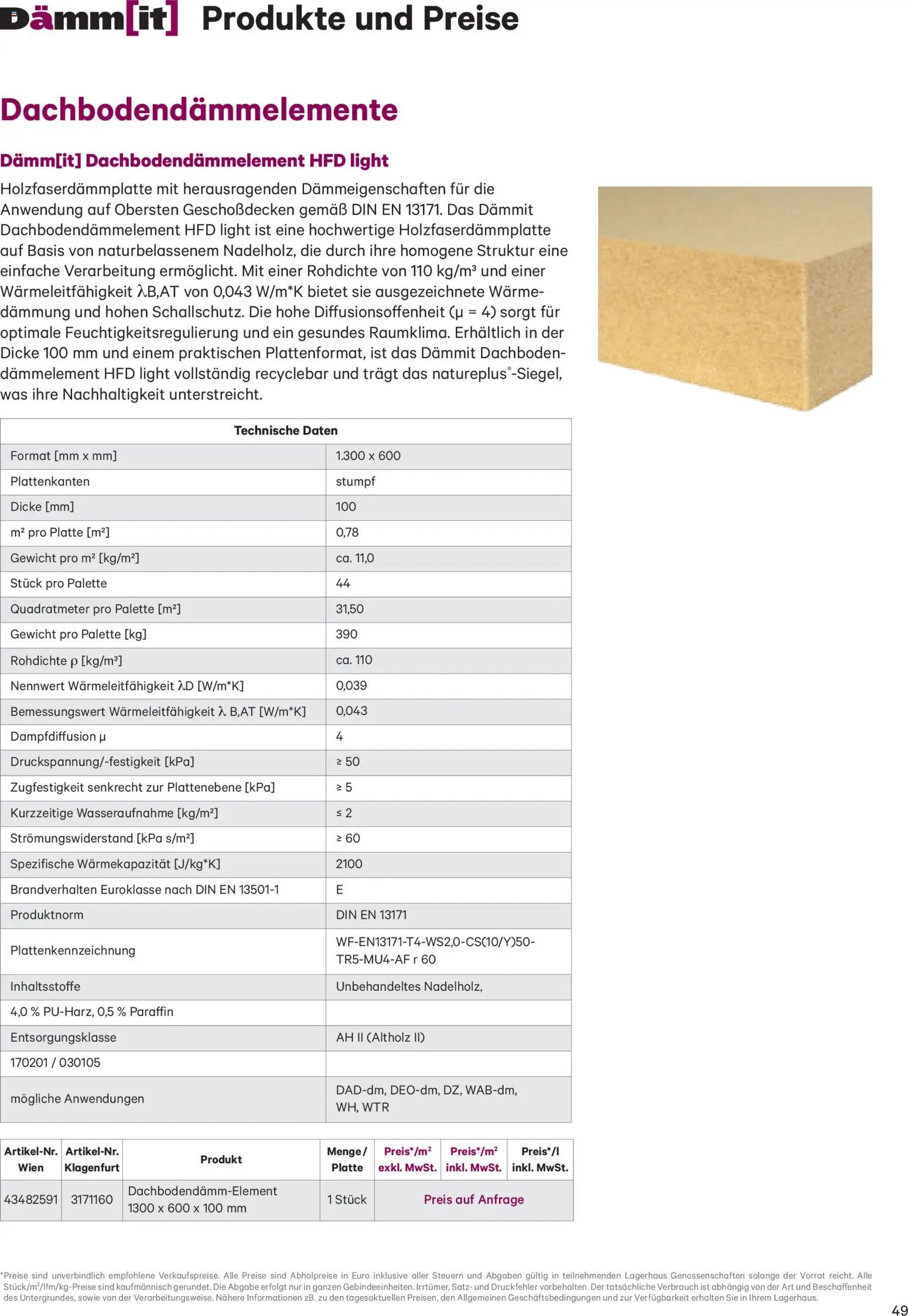 Lagerhaus Dämm[it] Folder
